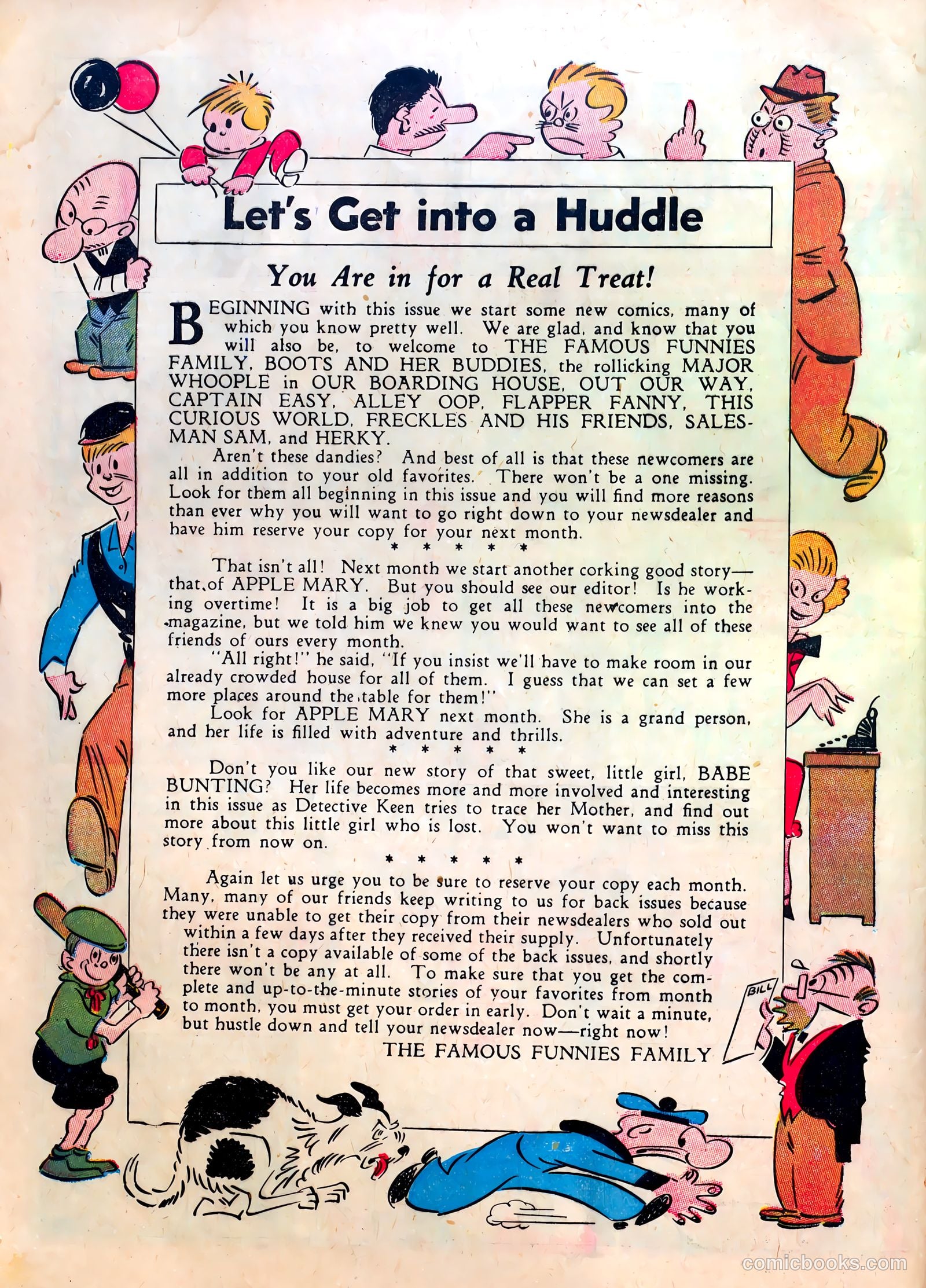 Famous Funnies #19 (1936) — page 6 of 64