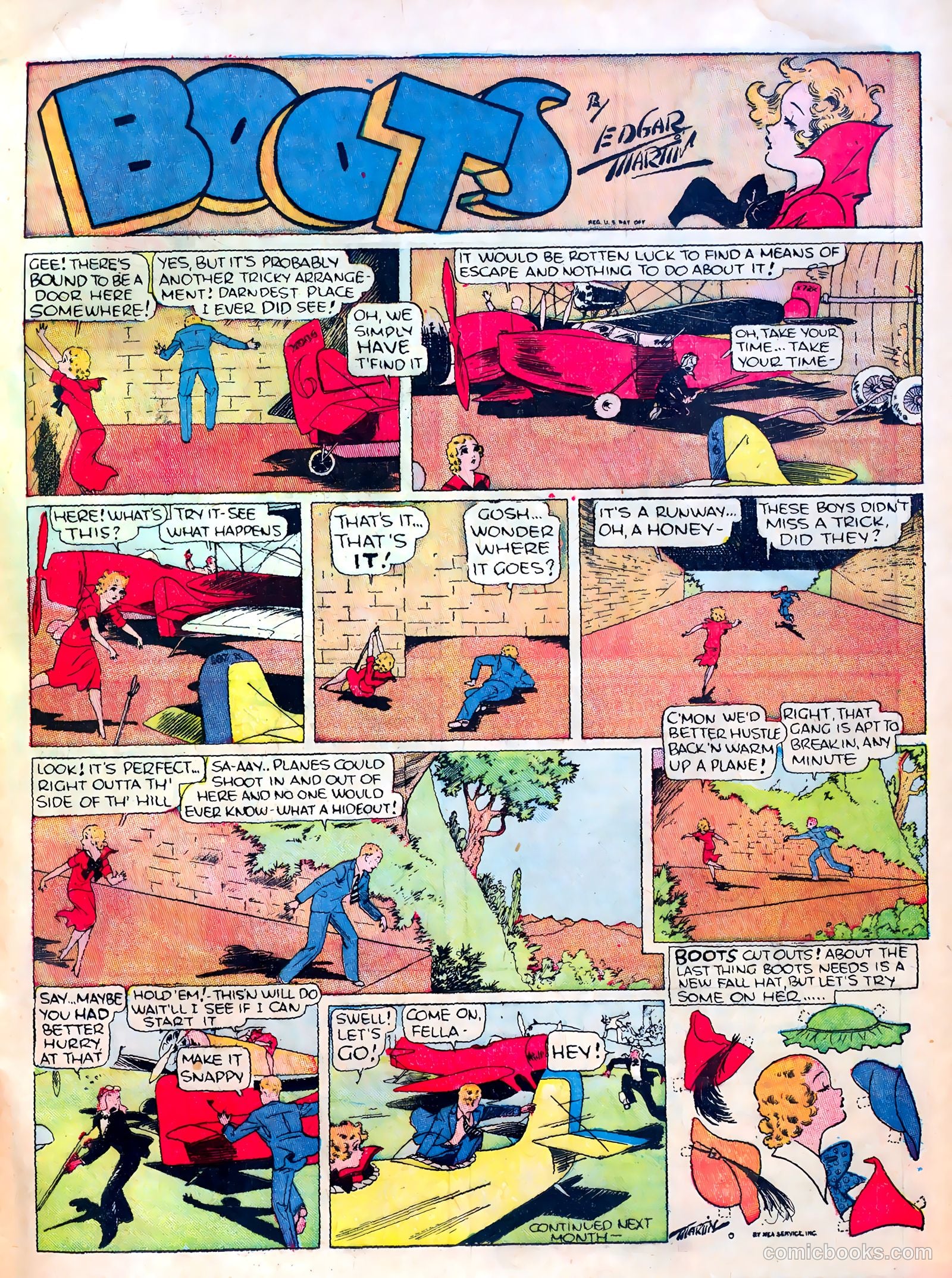 Famous Funnies #19 (1936) — page 19 of 64