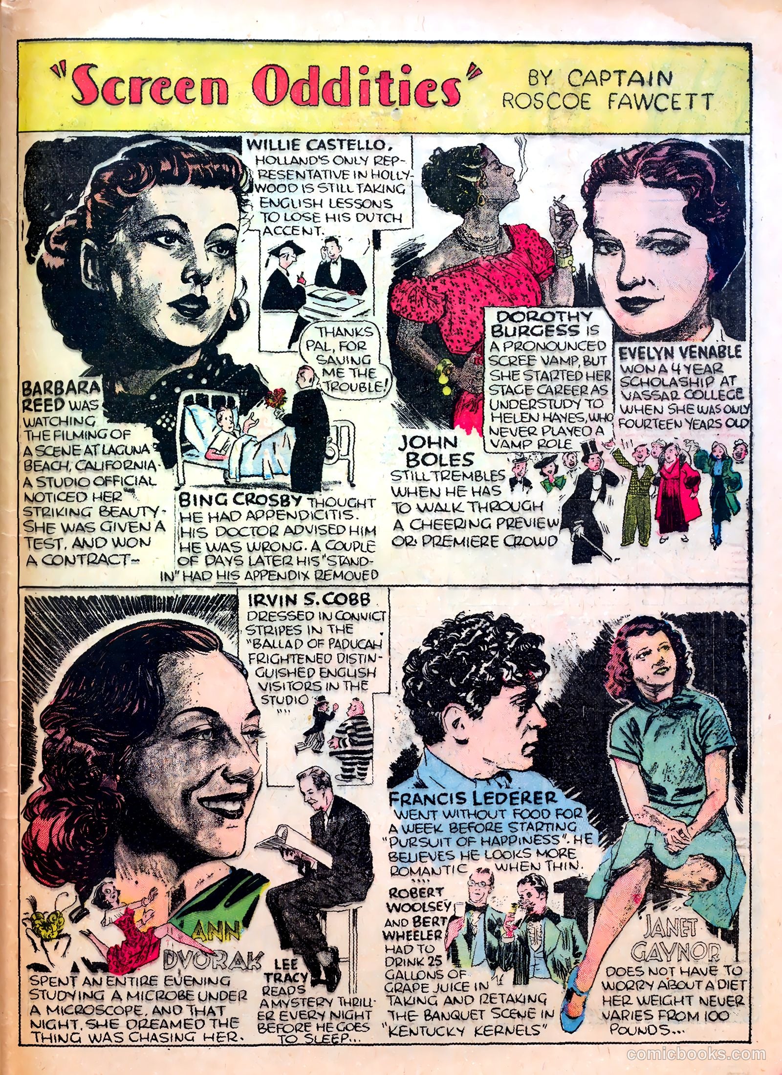 Famous Funnies #19 (1936) — page 61 of 64