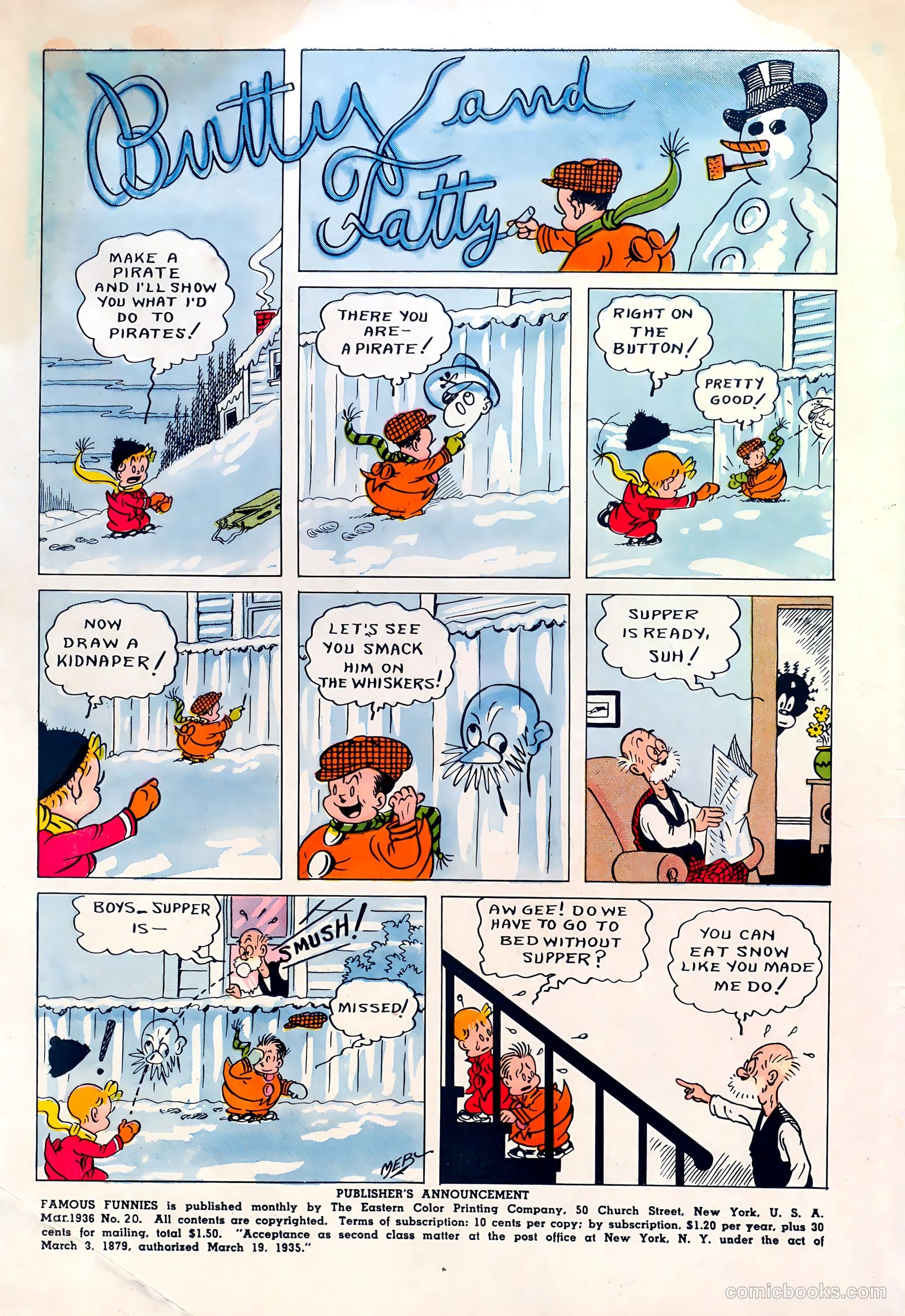 Famous Funnies #20 (1936) — page 2 of 64