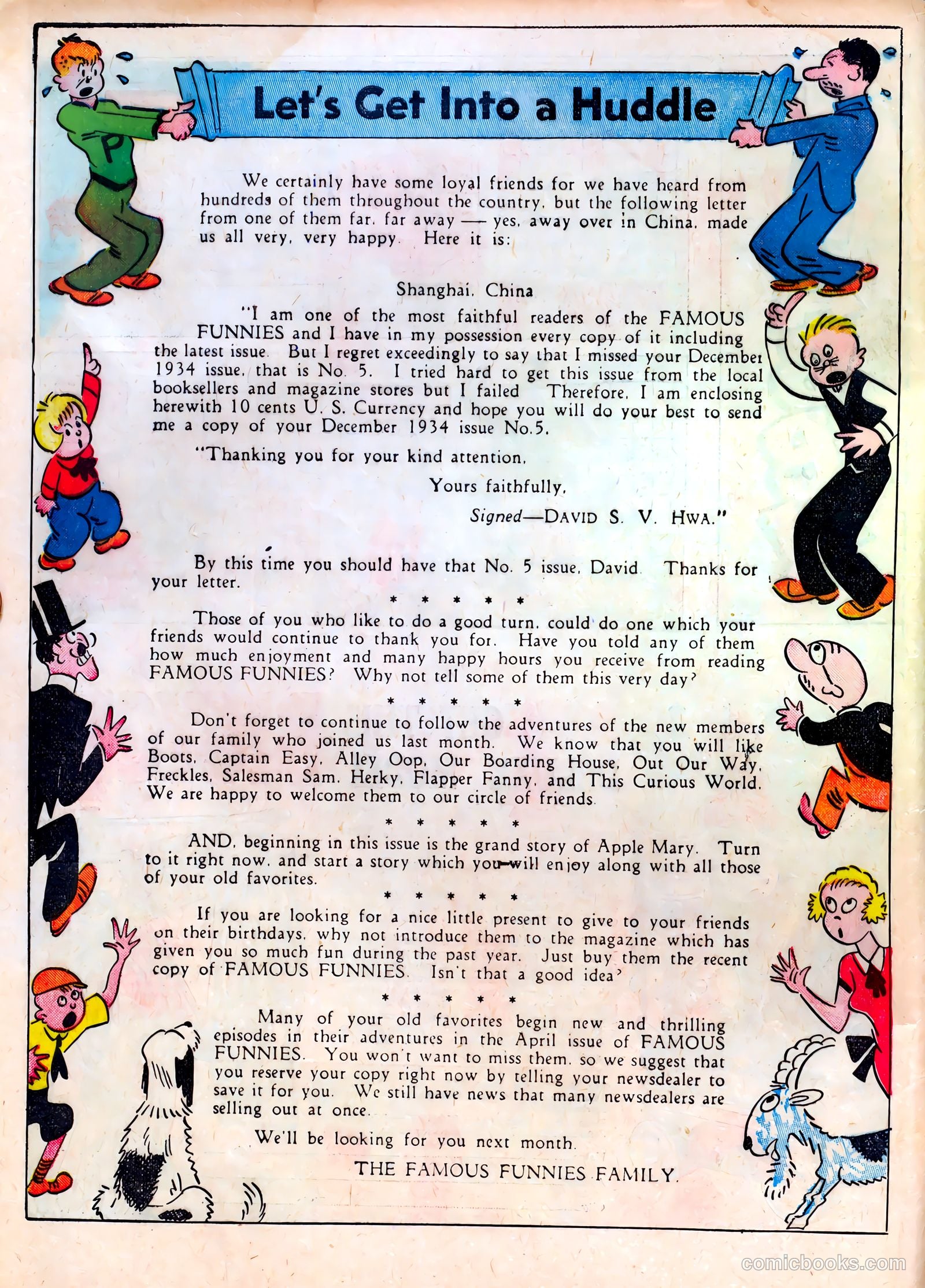 Famous Funnies #20 (1936) — page 6 of 64