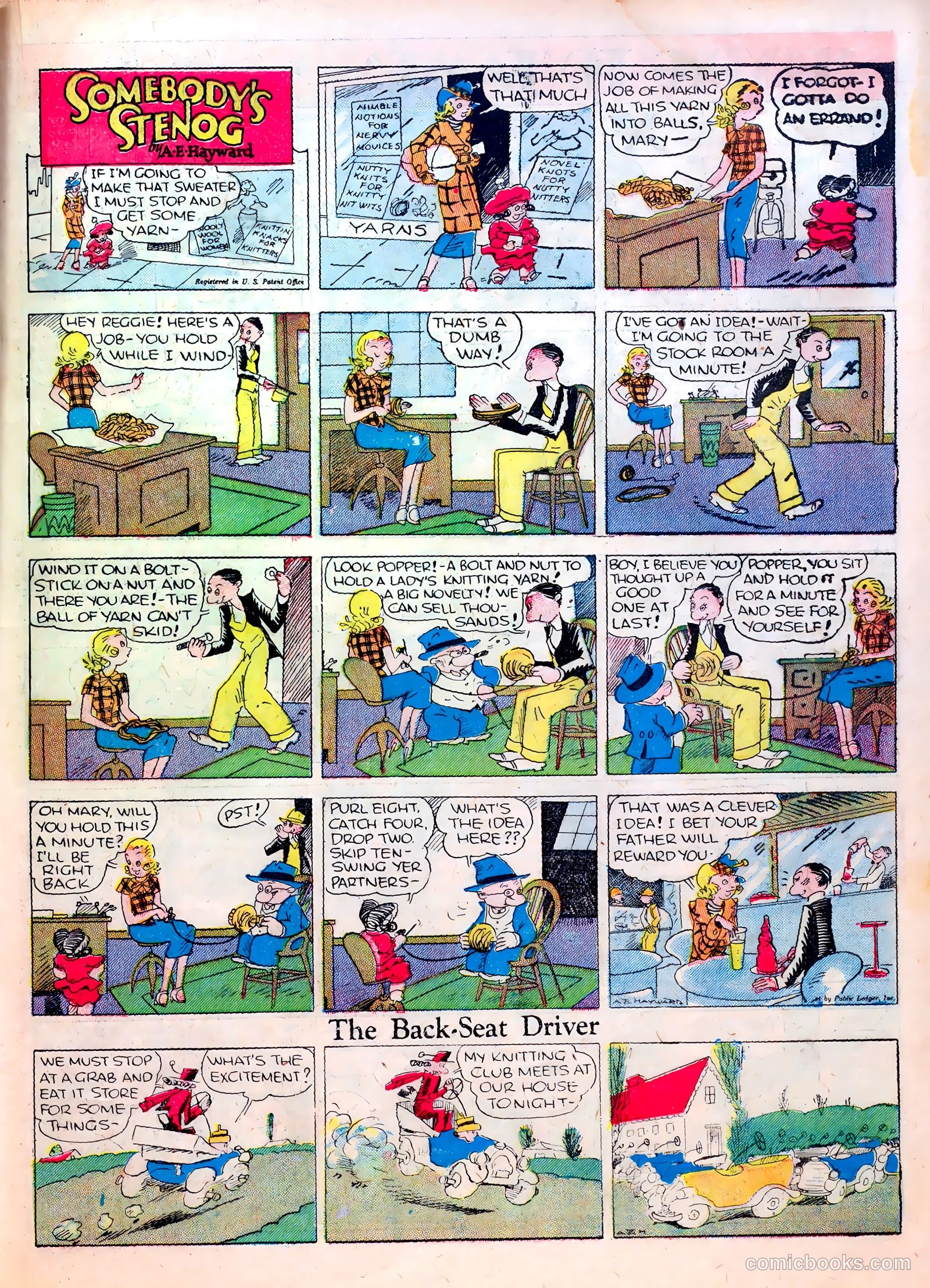 Famous Funnies #20 (1936) — page 33 of 64