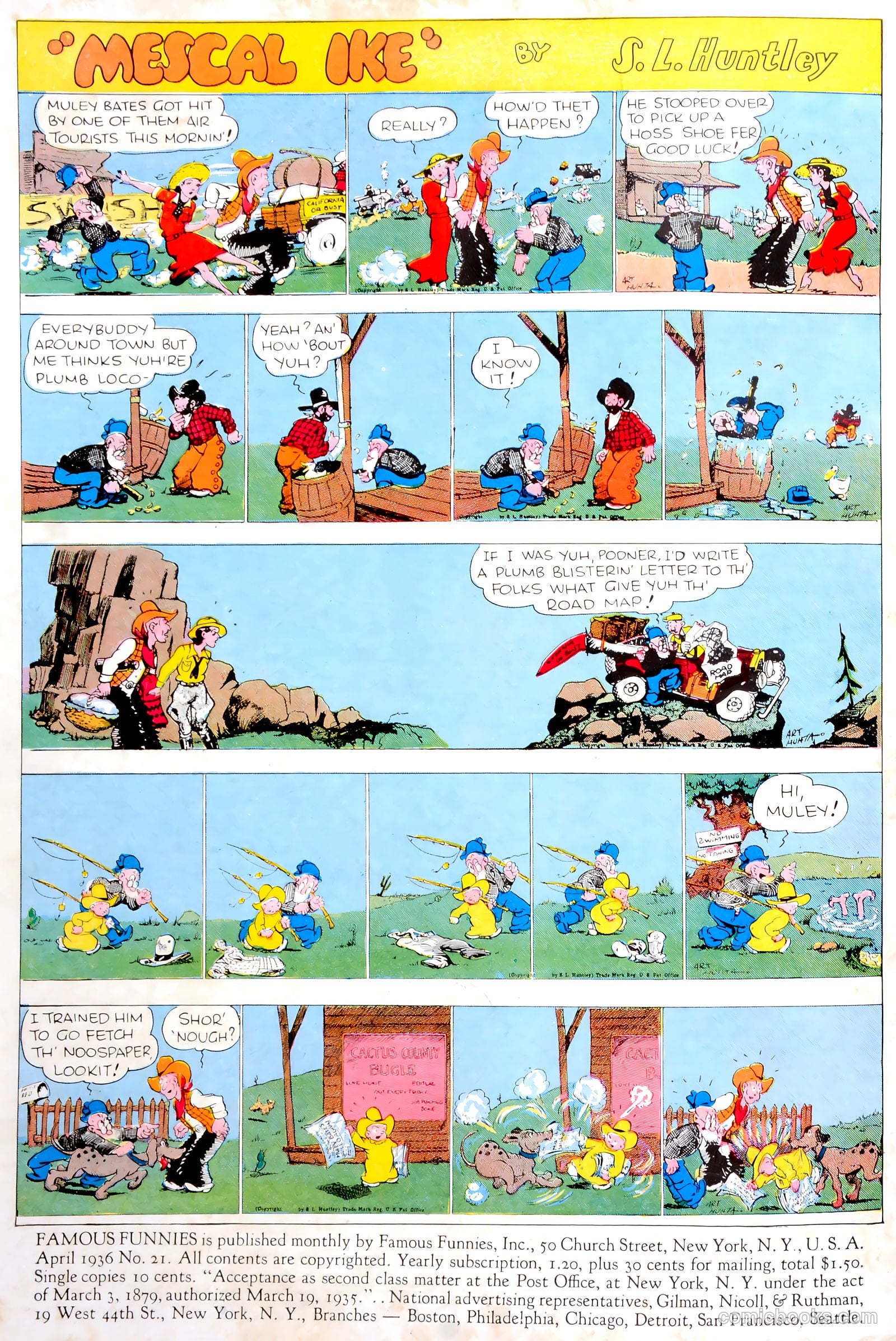 Famous Funnies #21 (1936) — page 2 of 63