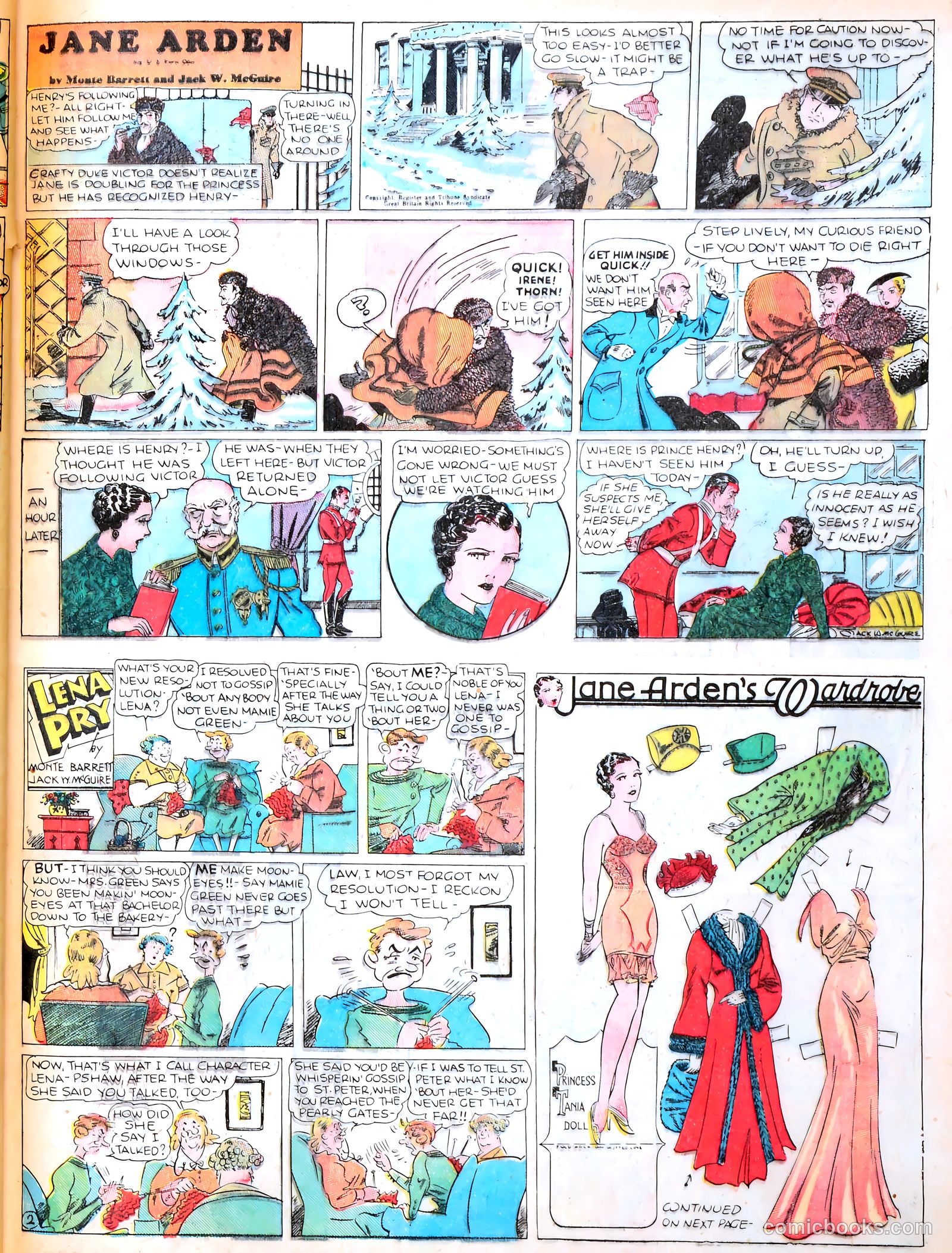 Famous Funnies #21 (1936) — page 50 of 63