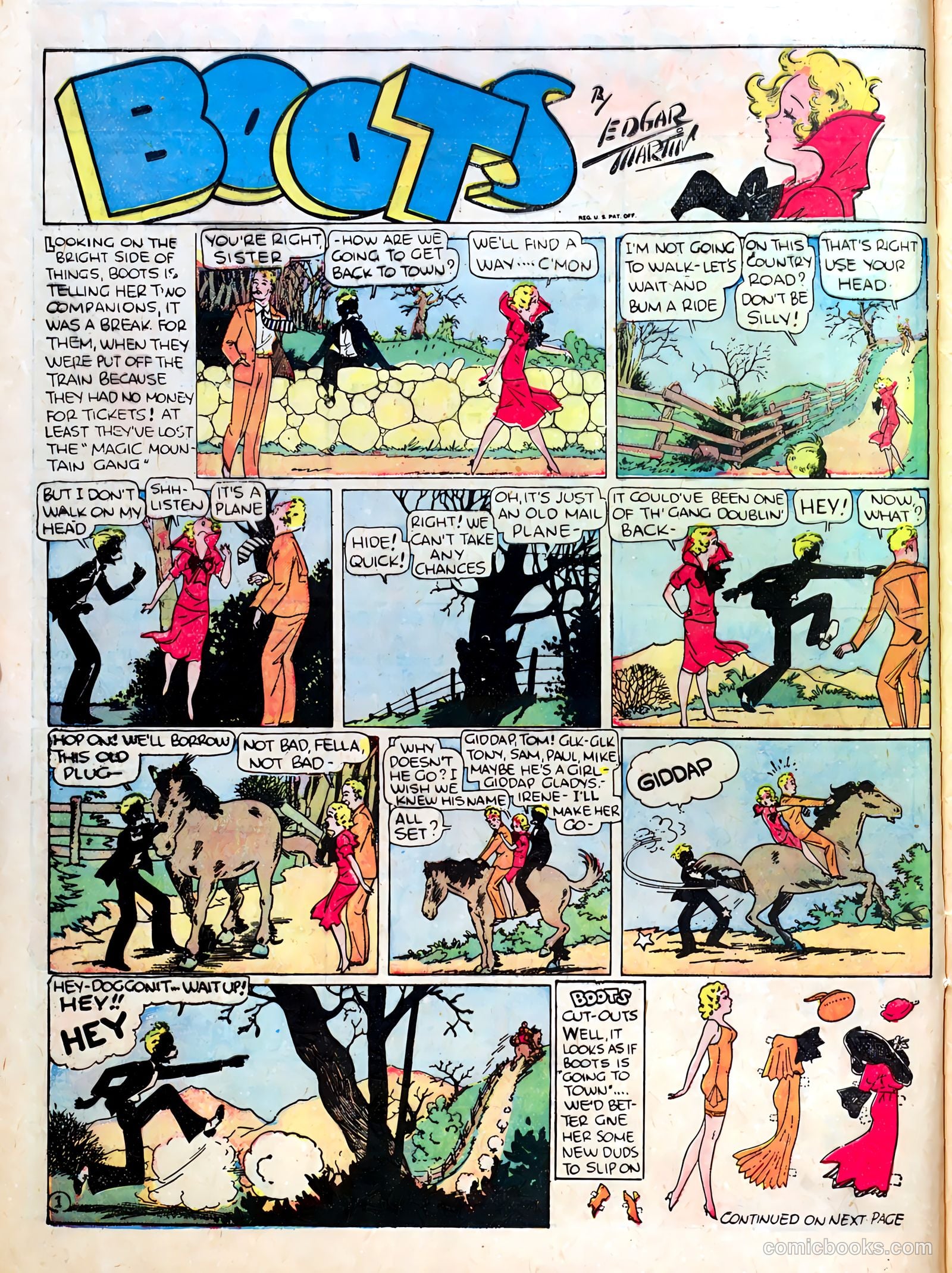 Famous Funnies #22 (1936) — page 14 of 64