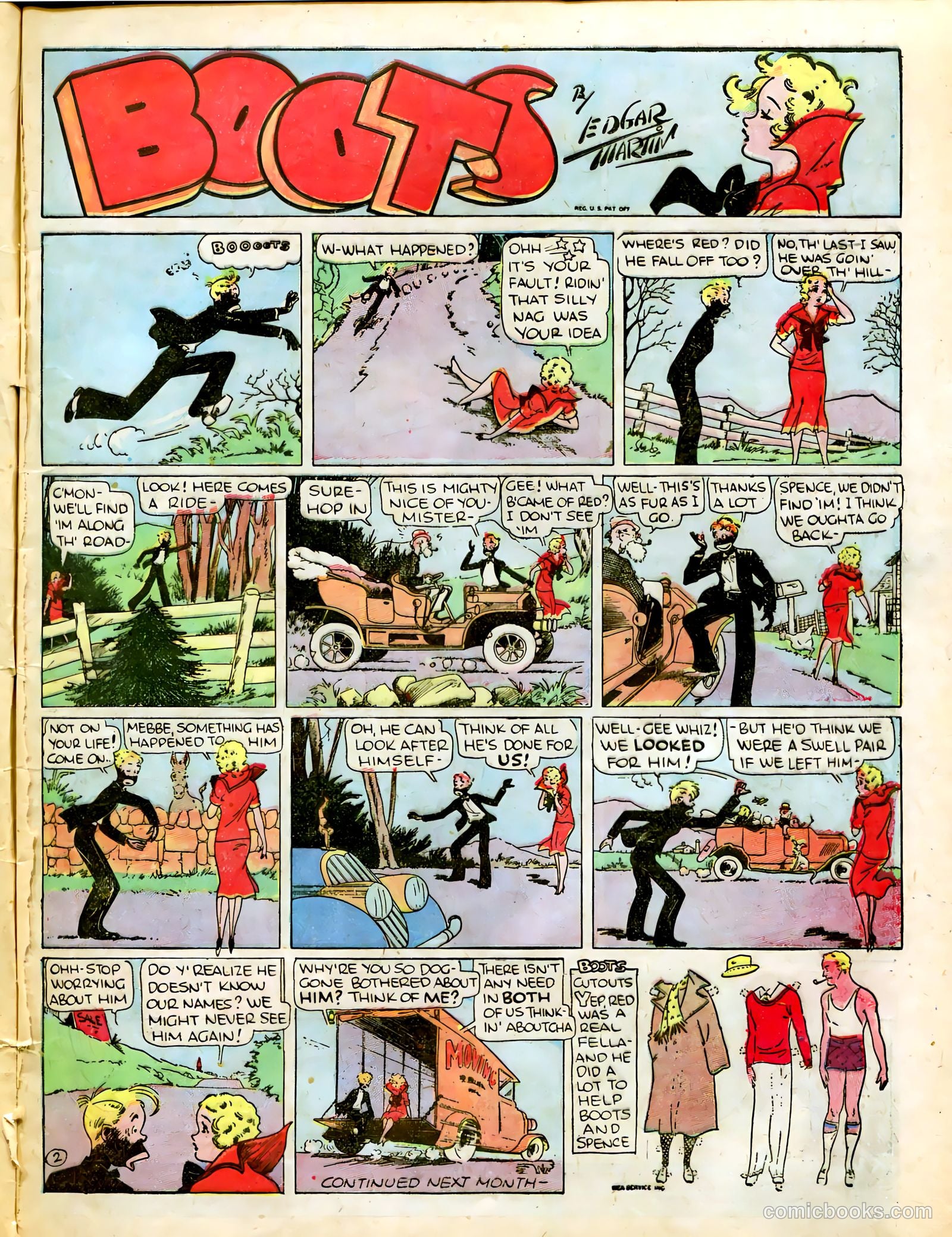 Famous Funnies #22 (1936) — page 15 of 64