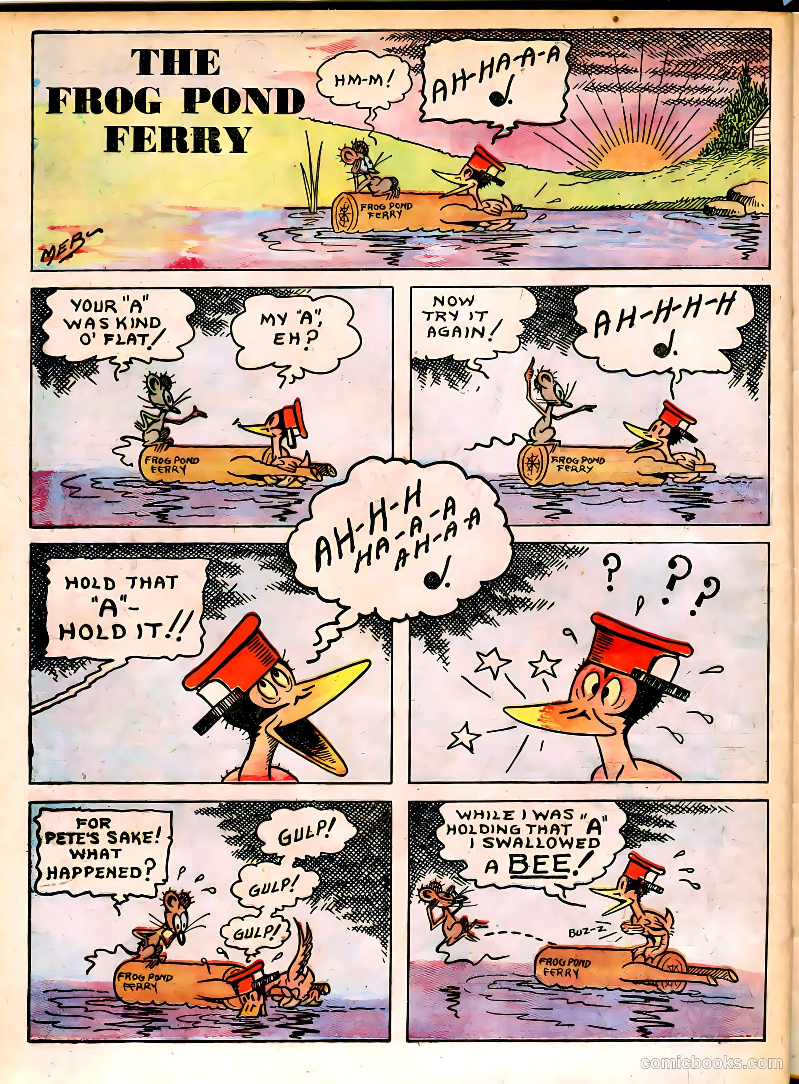 Famous Funnies #22 (1936) — page 40 of 64