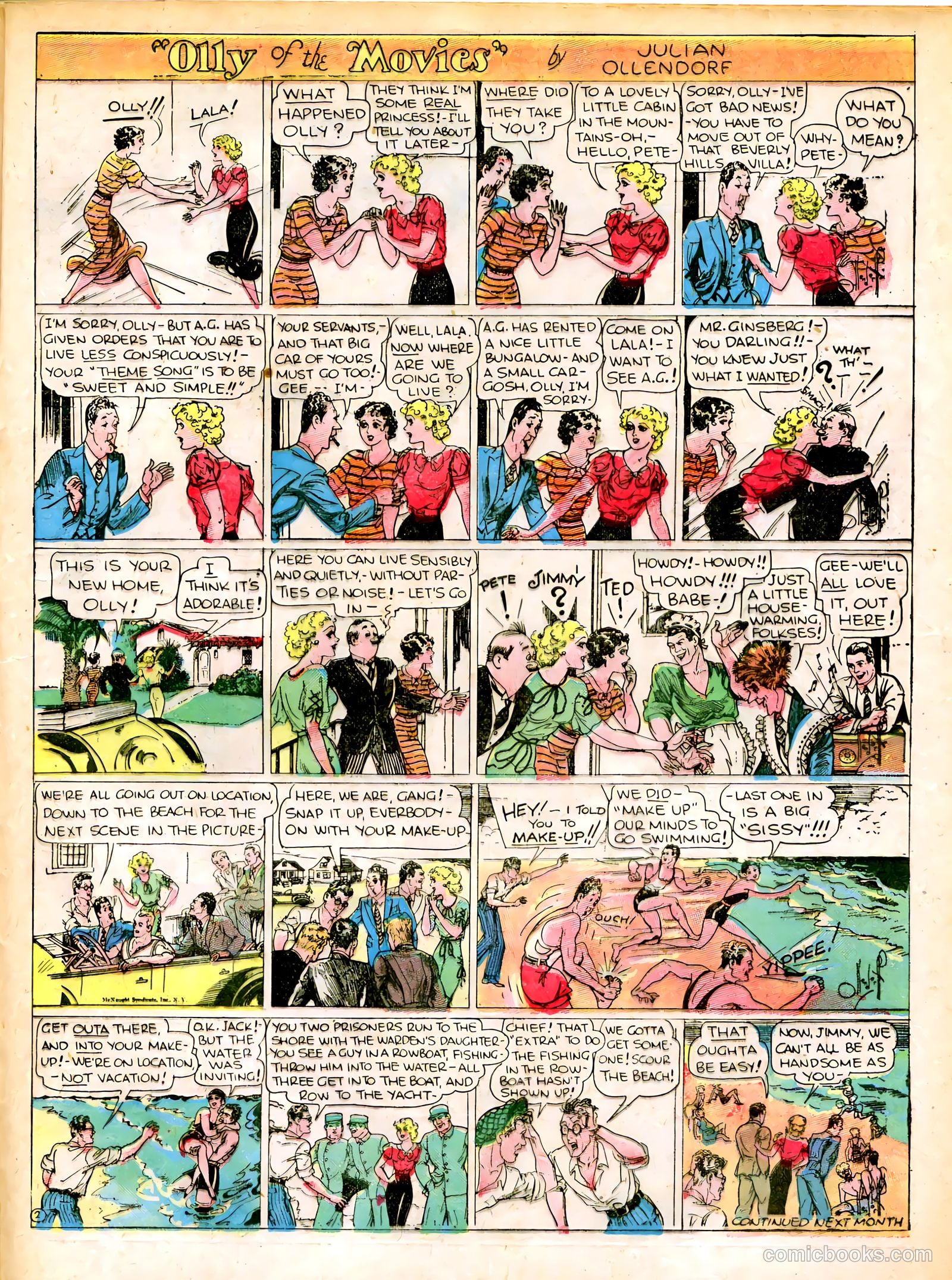 Famous Funnies #22 (1936) — page 43 of 64