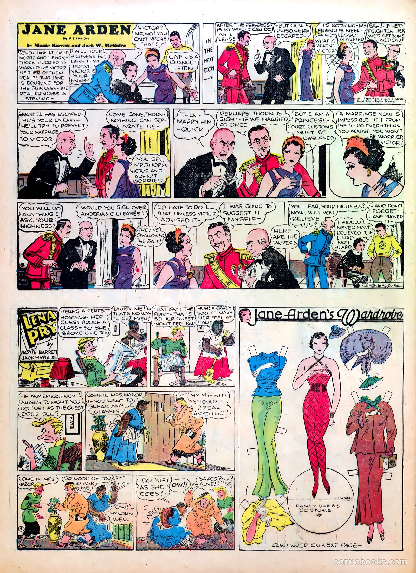 Famous Funnies #22 (1936) — page 50 of 64