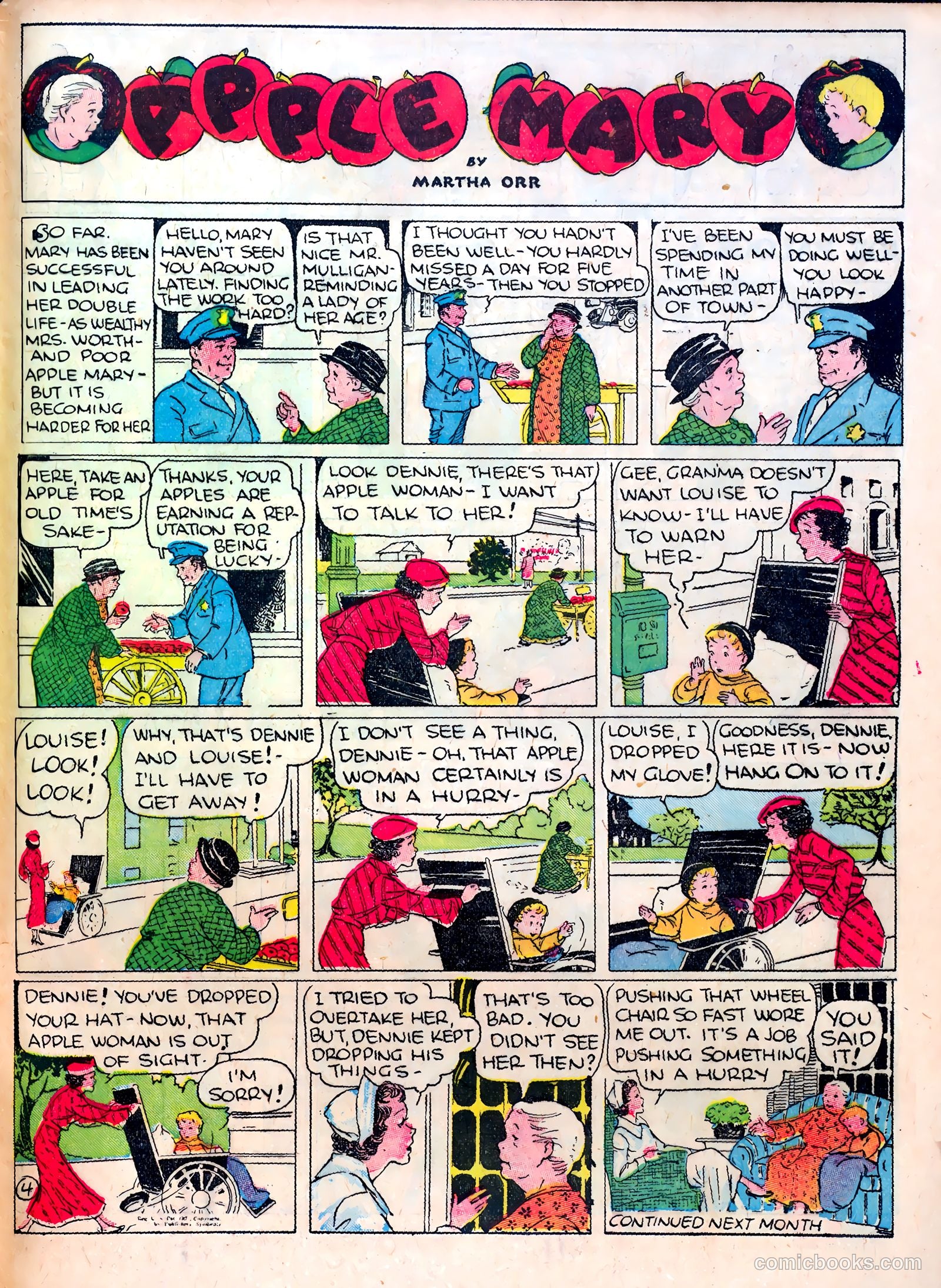 Famous Funnies #23 (1936) — page 58 of 63