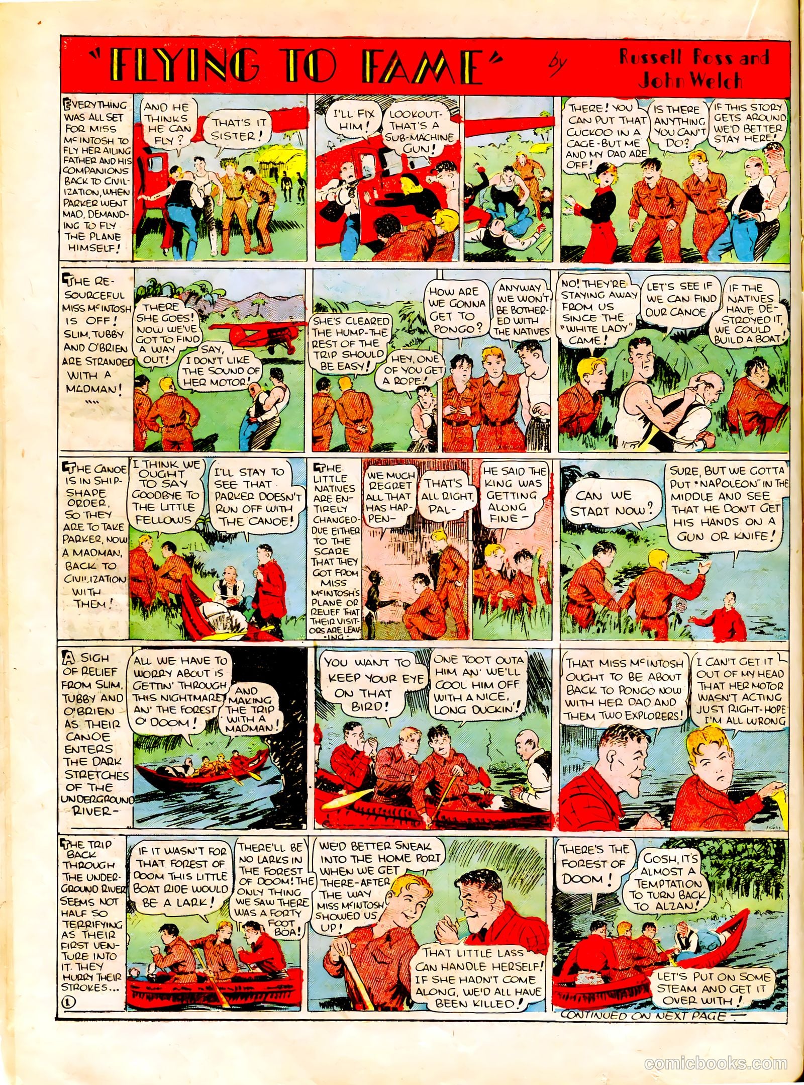 Famous Funnies #24 (1936) — page 20 of 64