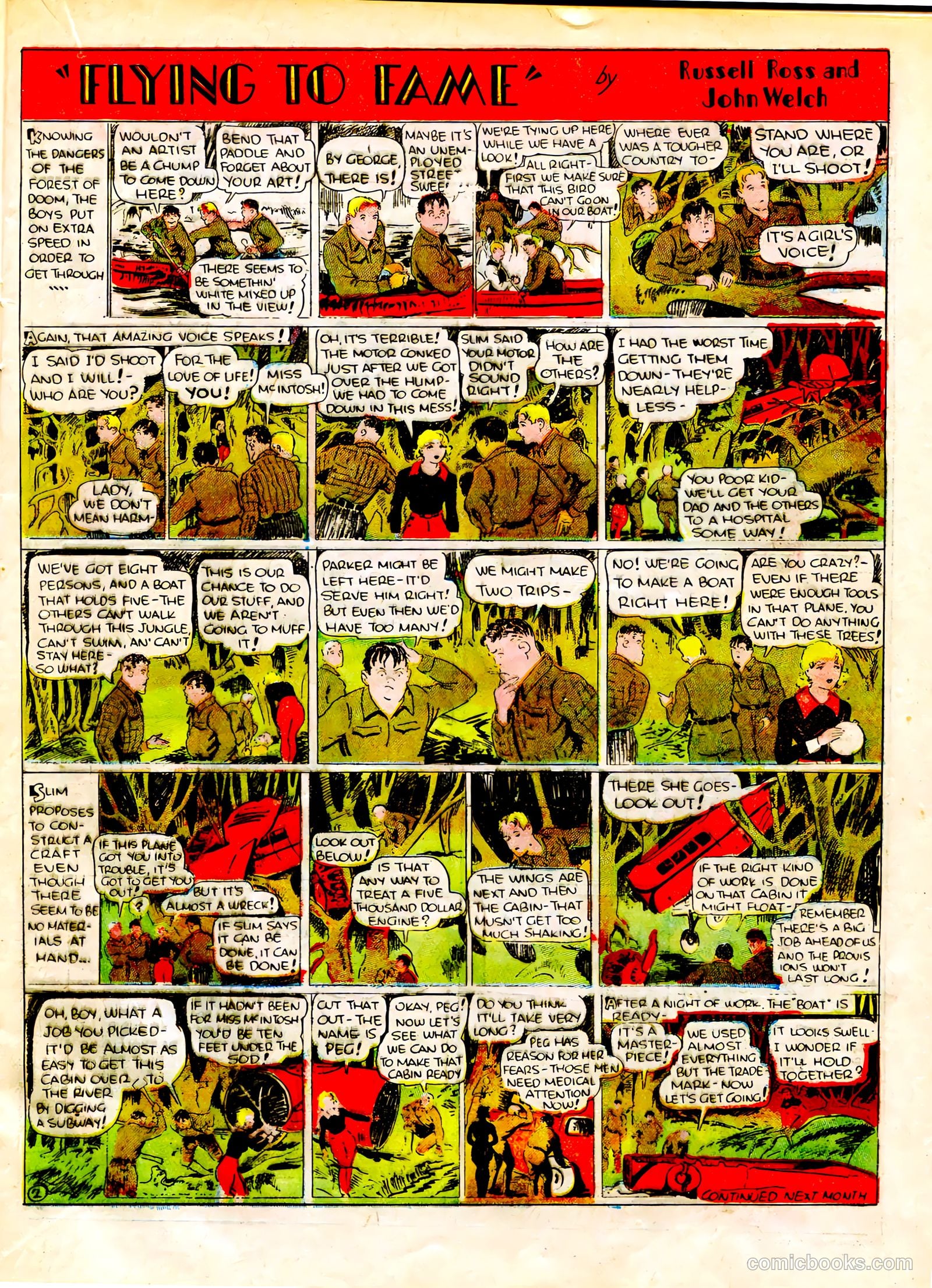 Famous Funnies #24 (1936) — page 21 of 64