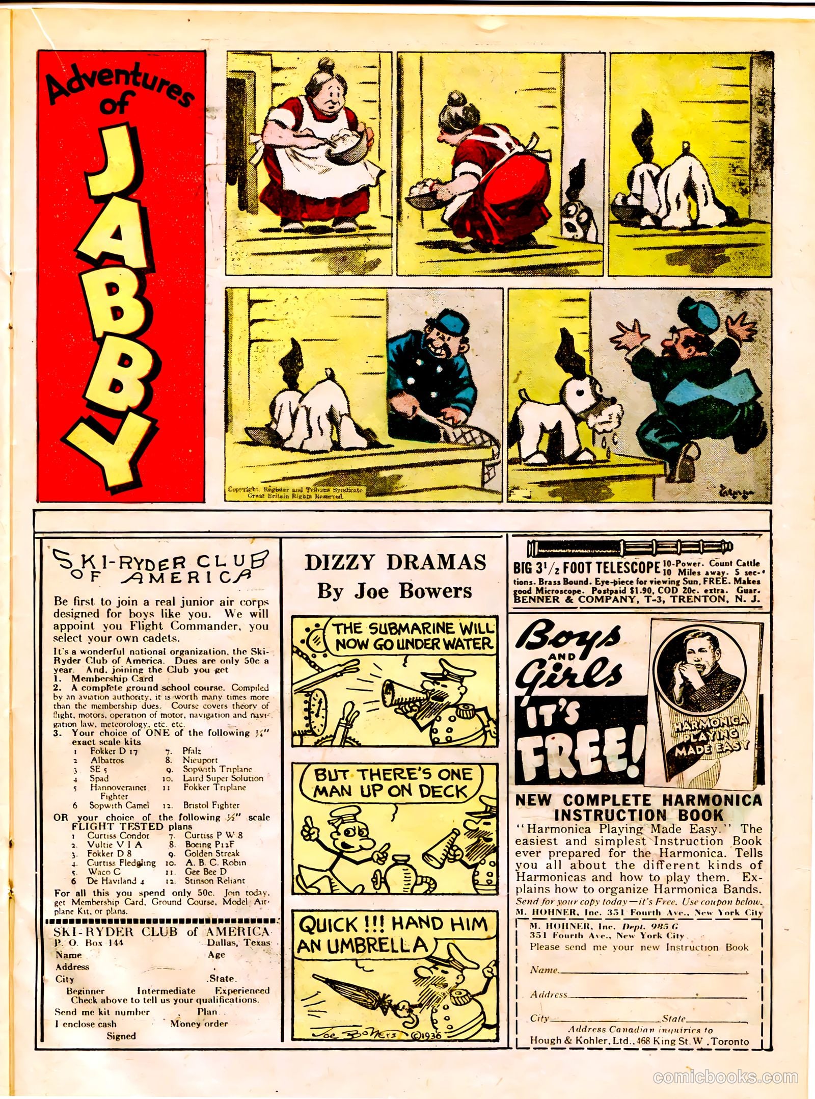 Famous Funnies #24 (1936) — page 39 of 64