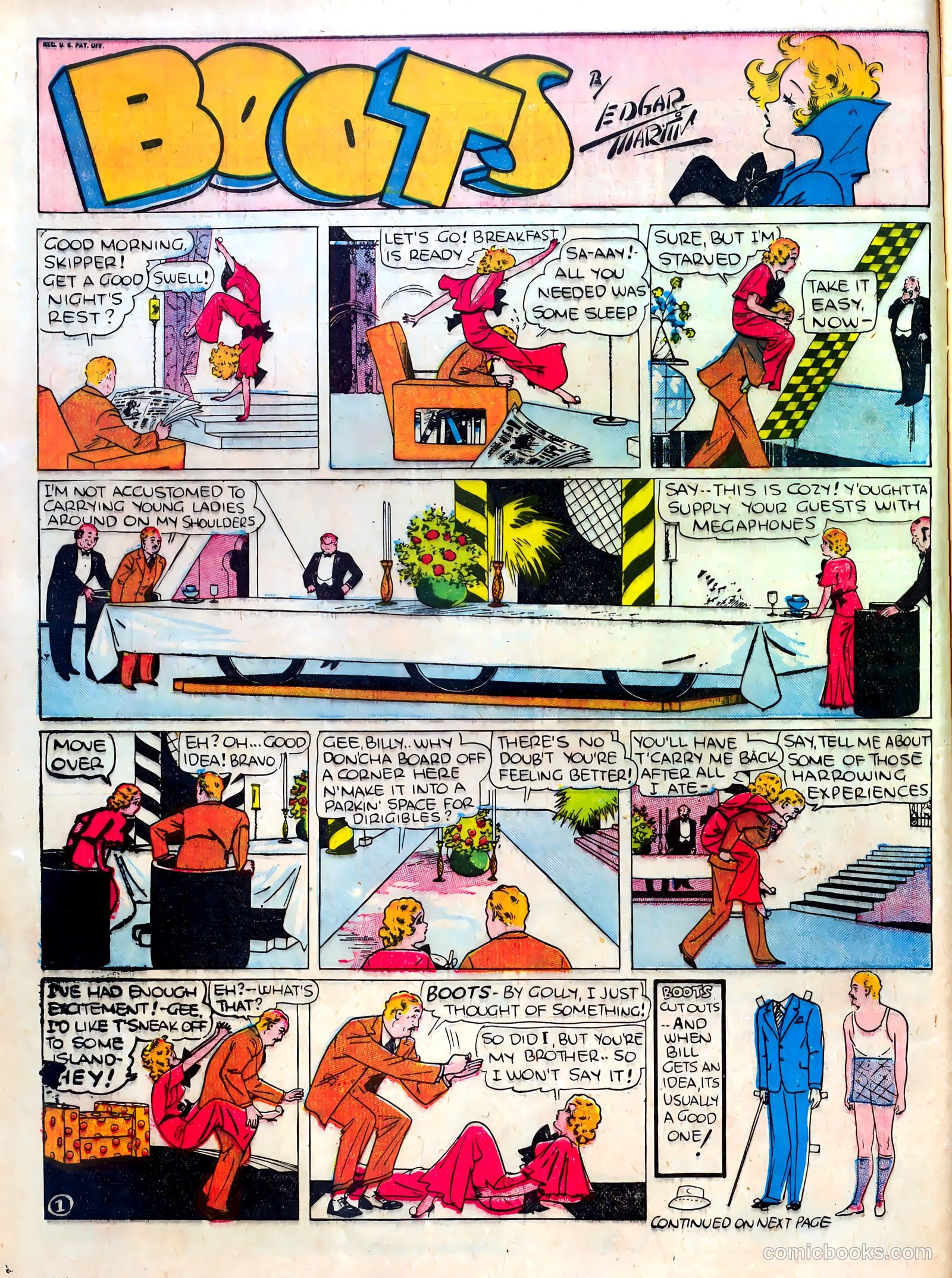 Famous Funnies #25 (1936) — page 14 of 65
