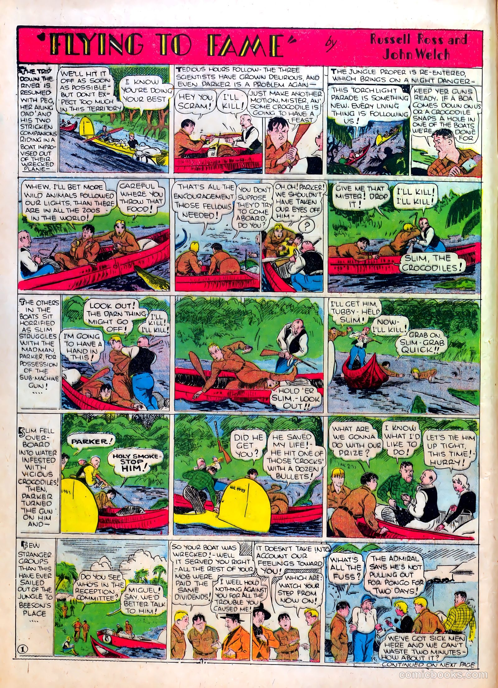 Famous Funnies #25 (1936) — page 19 of 65