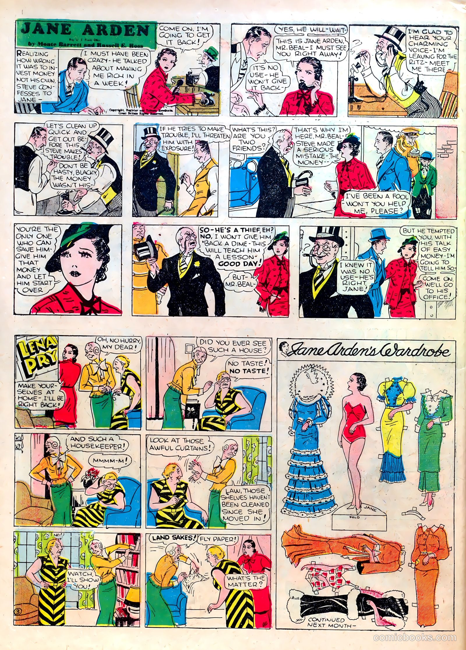 Famous Funnies #25 (1936) — page 53 of 65