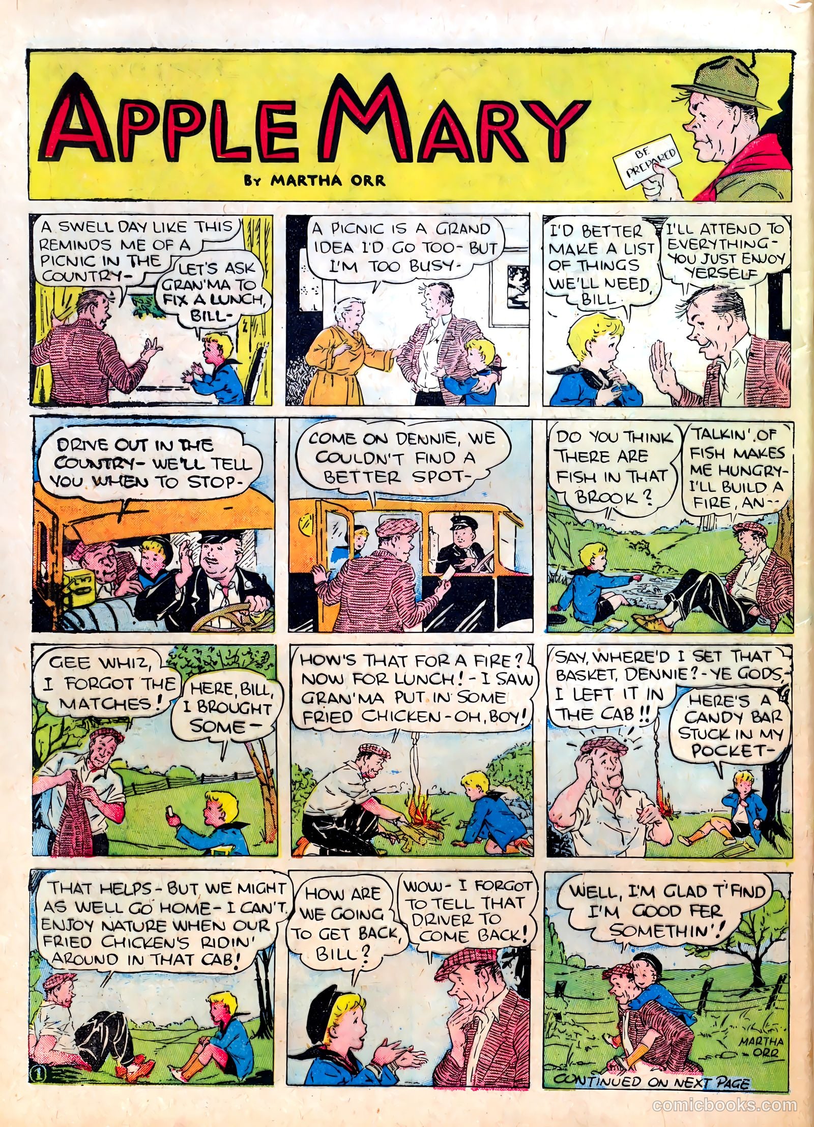 Famous Funnies #25 (1936) — page 57 of 65