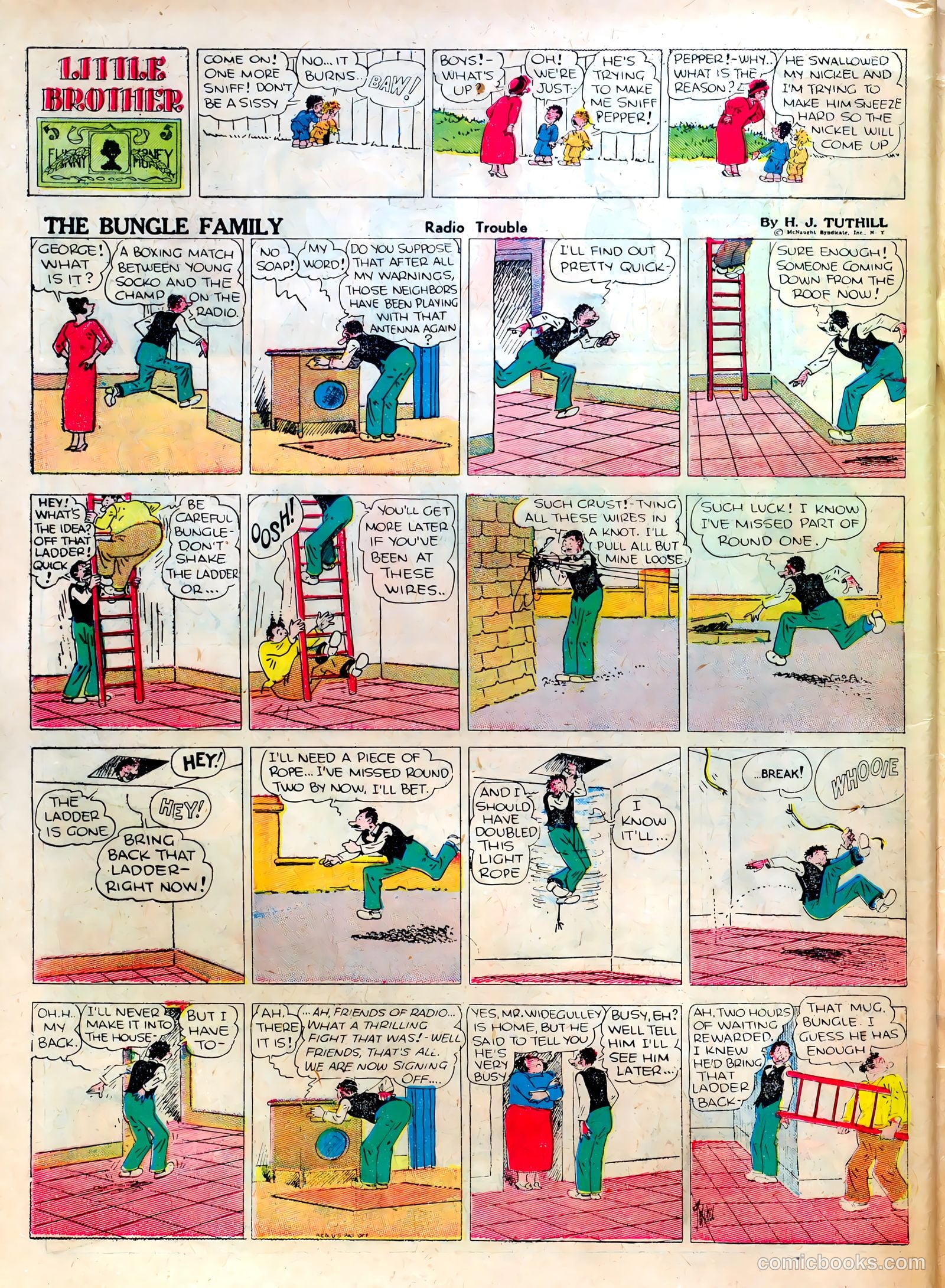 Famous Funnies #25 (1936) — page 61 of 65
