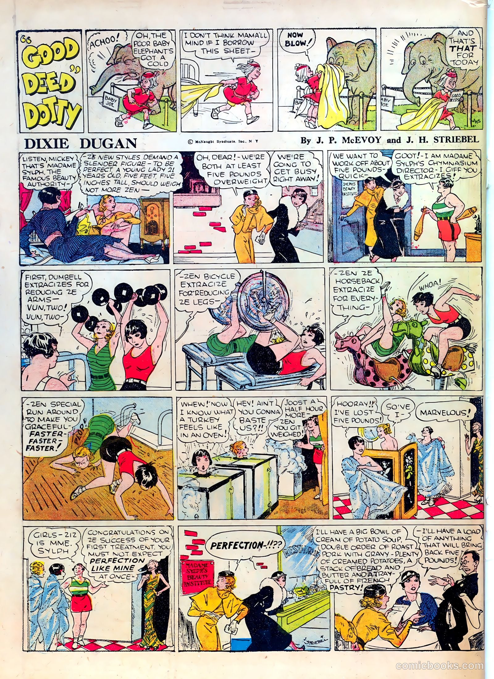 Famous Funnies #25 (1936) — page 63 of 65