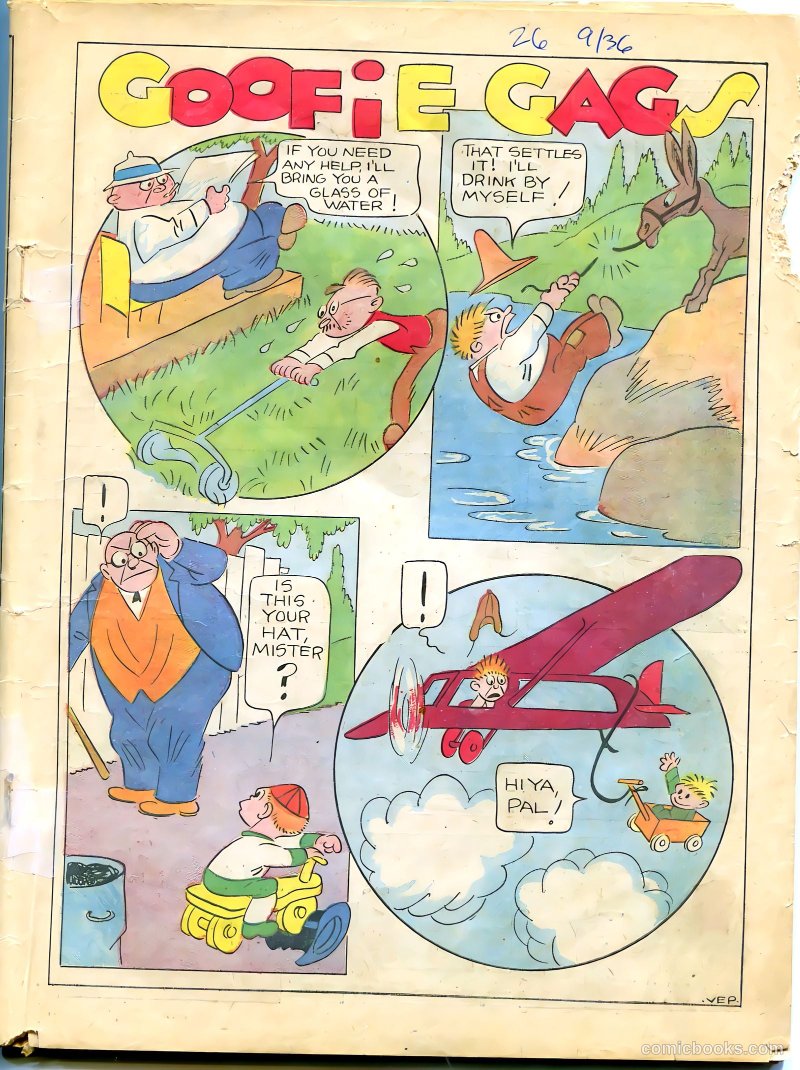 Famous Funnies #26 (1936) — page 4 of 66
