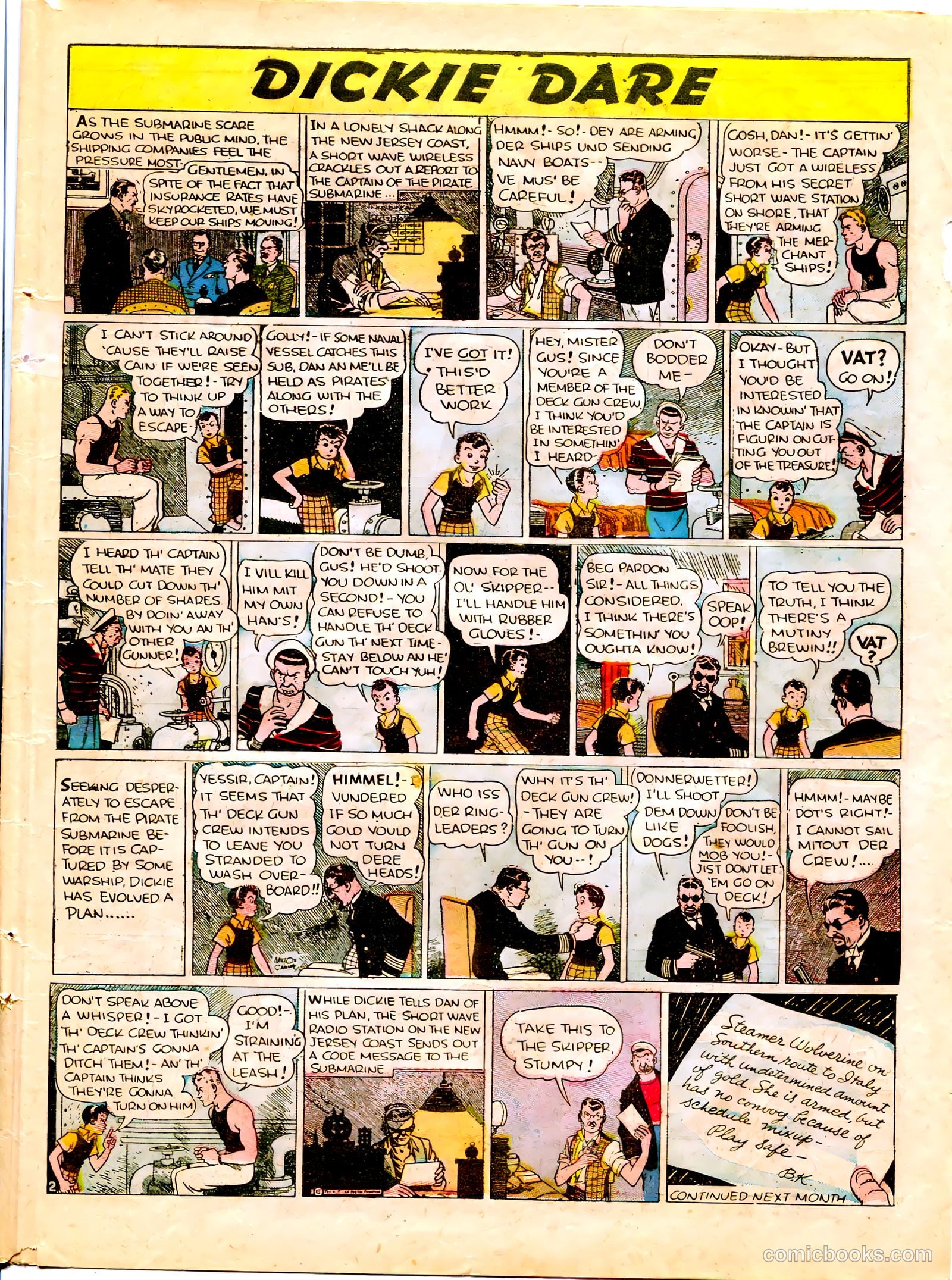 Famous Funnies #26 (1936) — page 14 of 66