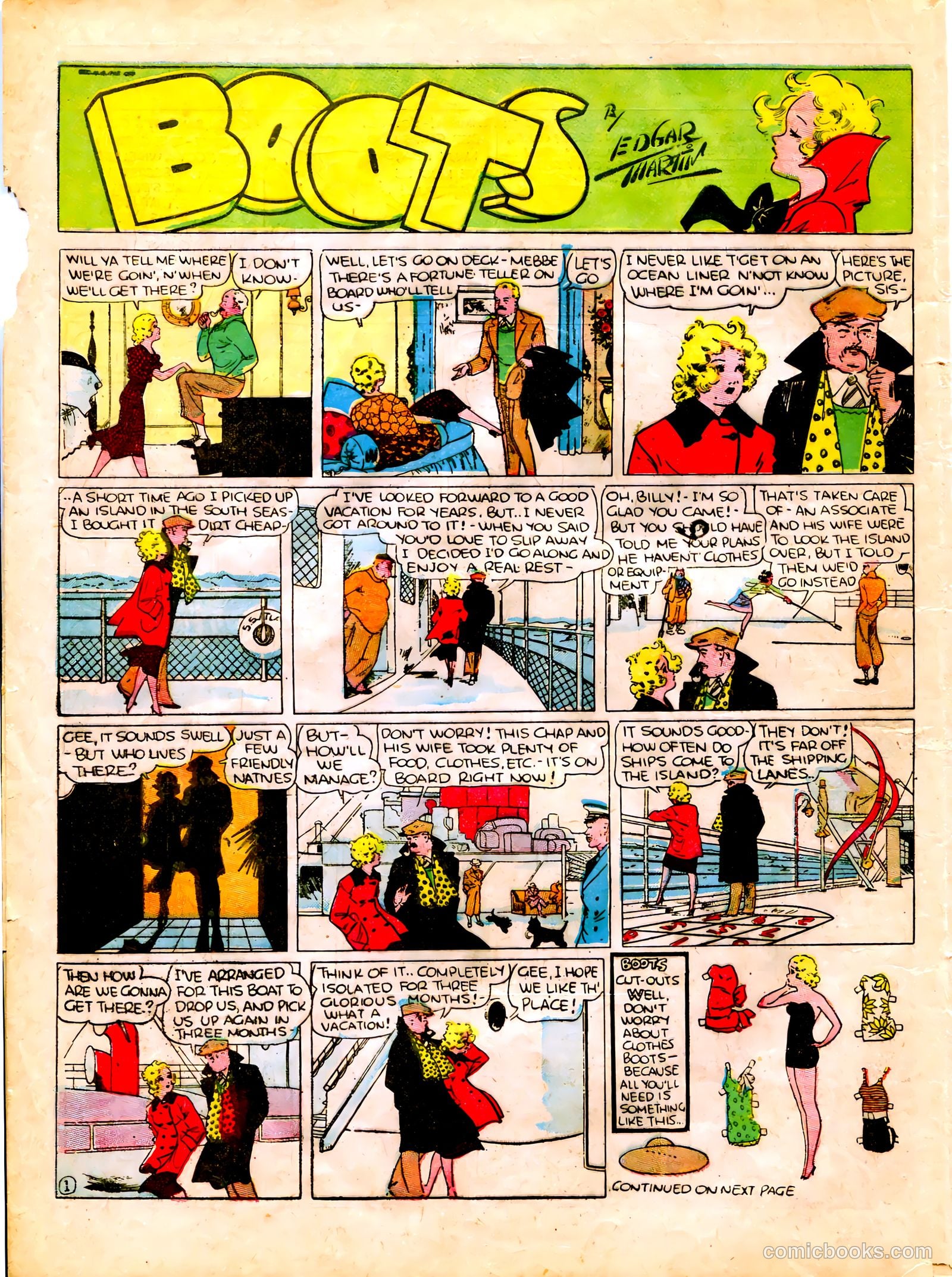 Famous Funnies #26 (1936) — page 15 of 66