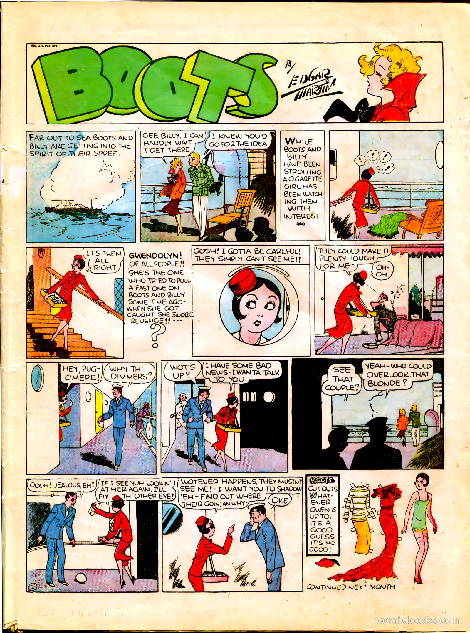 Famous Funnies #26 (1936) — page 16 of 66