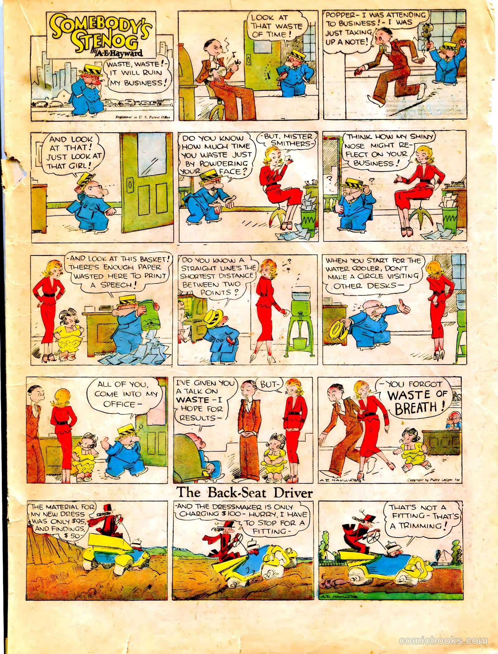 Famous Funnies #26 (1936) — page 31 of 66