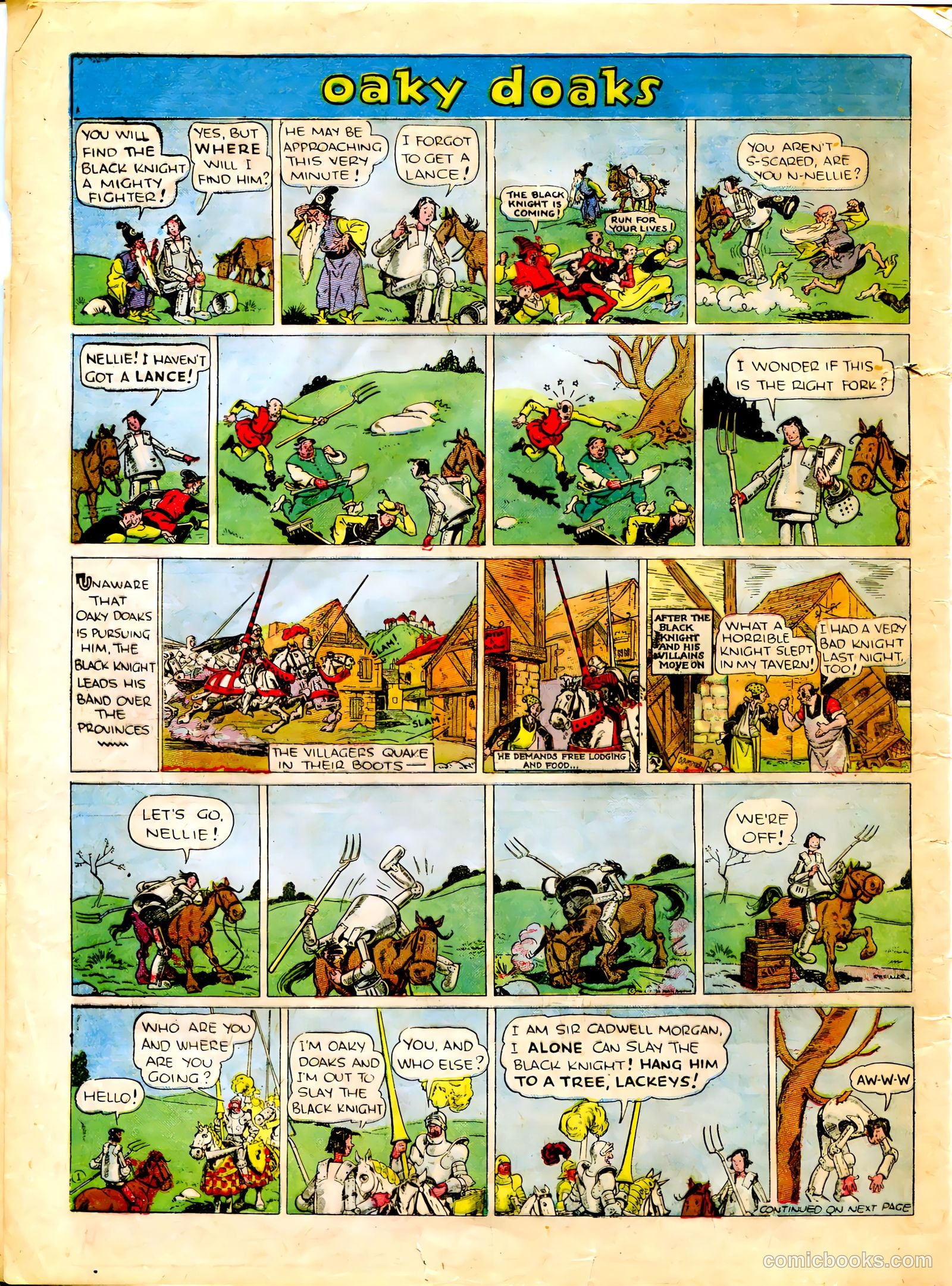 Famous Funnies #26 (1936) — page 42 of 66