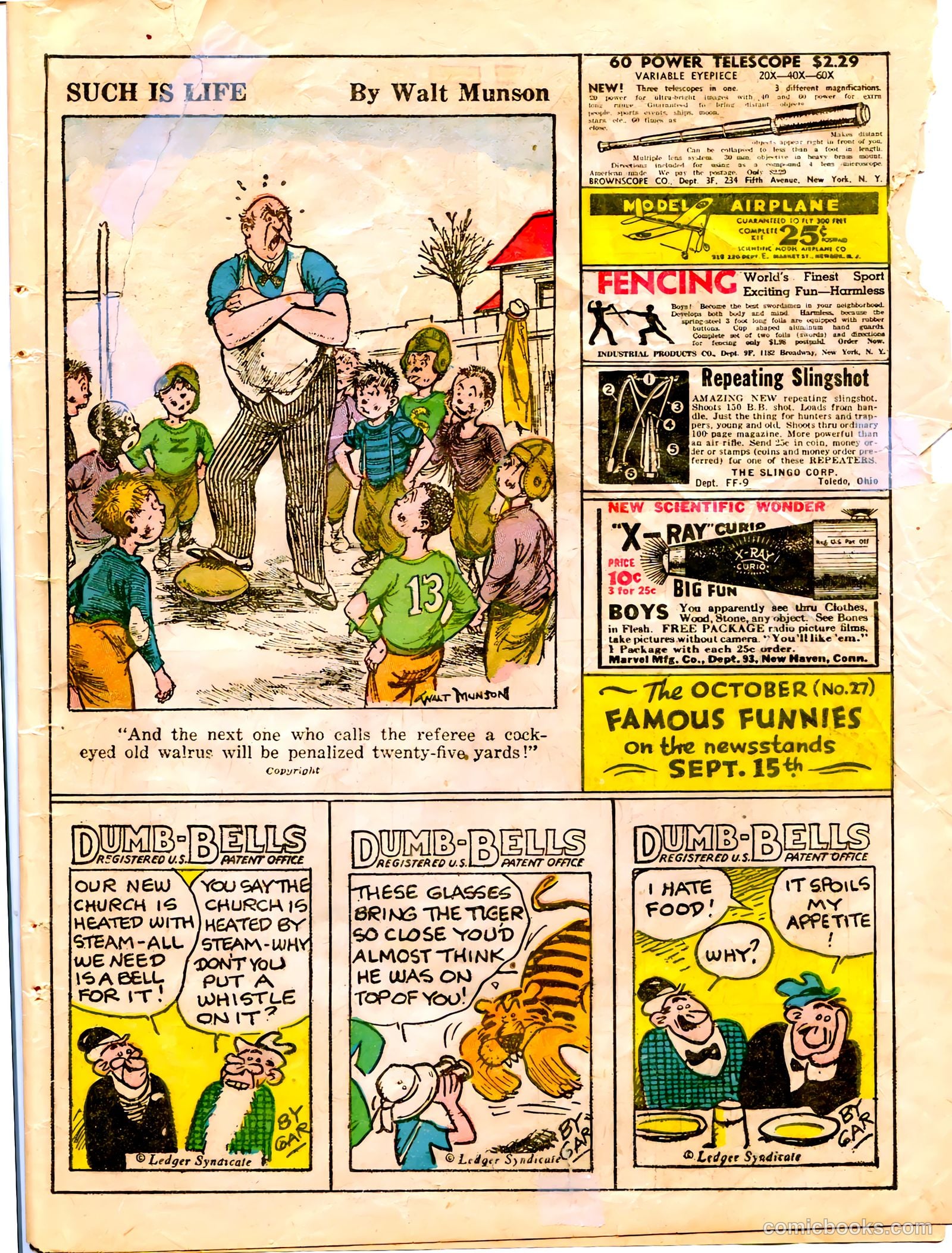 Famous Funnies #26 (1936) — page 51 of 66