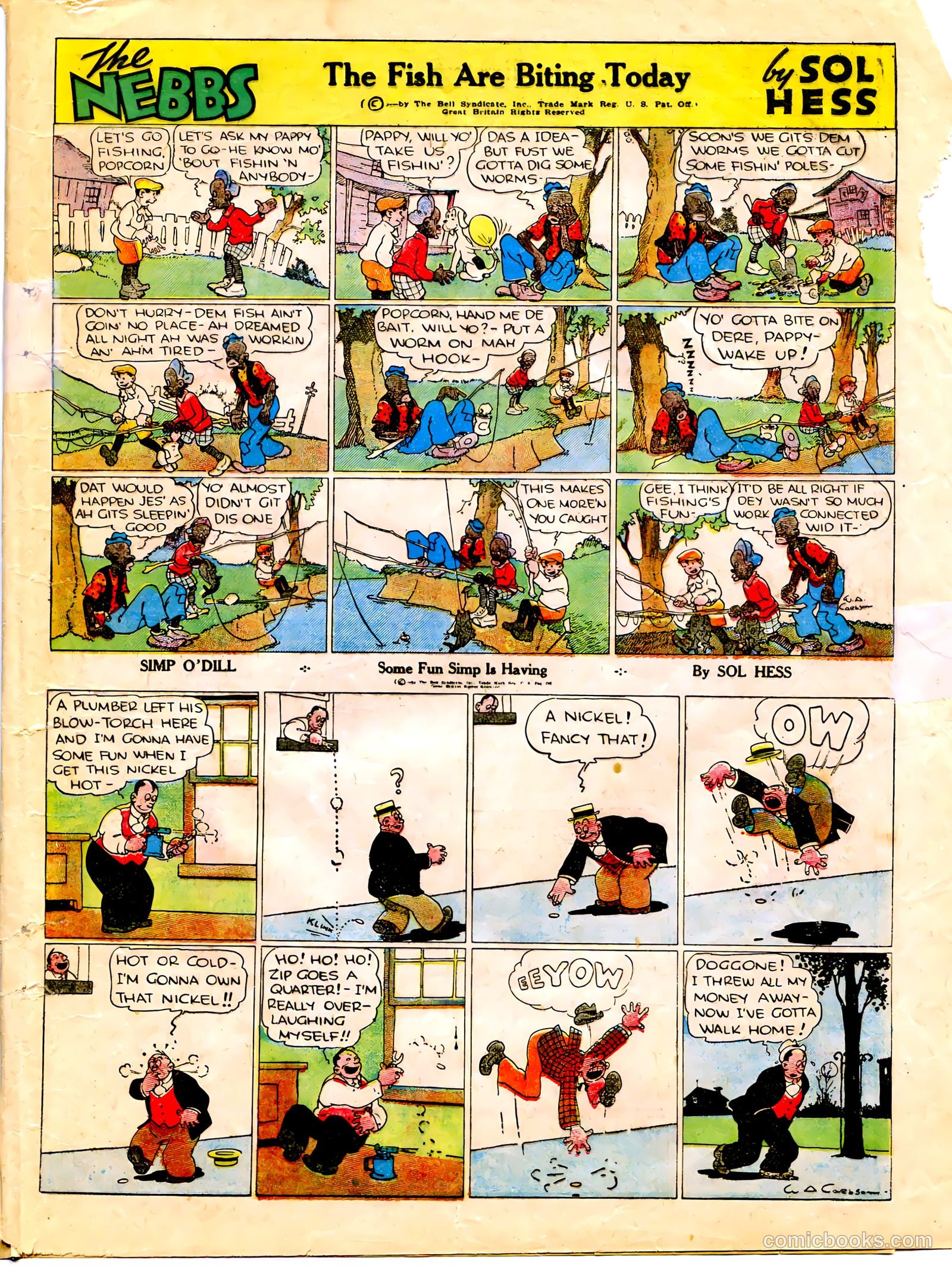 Famous Funnies #26 (1936) — page 63 of 66