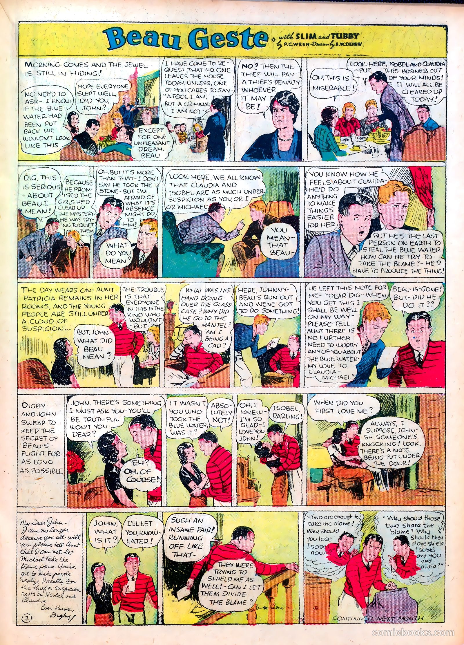 Famous Funnies #27 (1936) — page 25 of 64