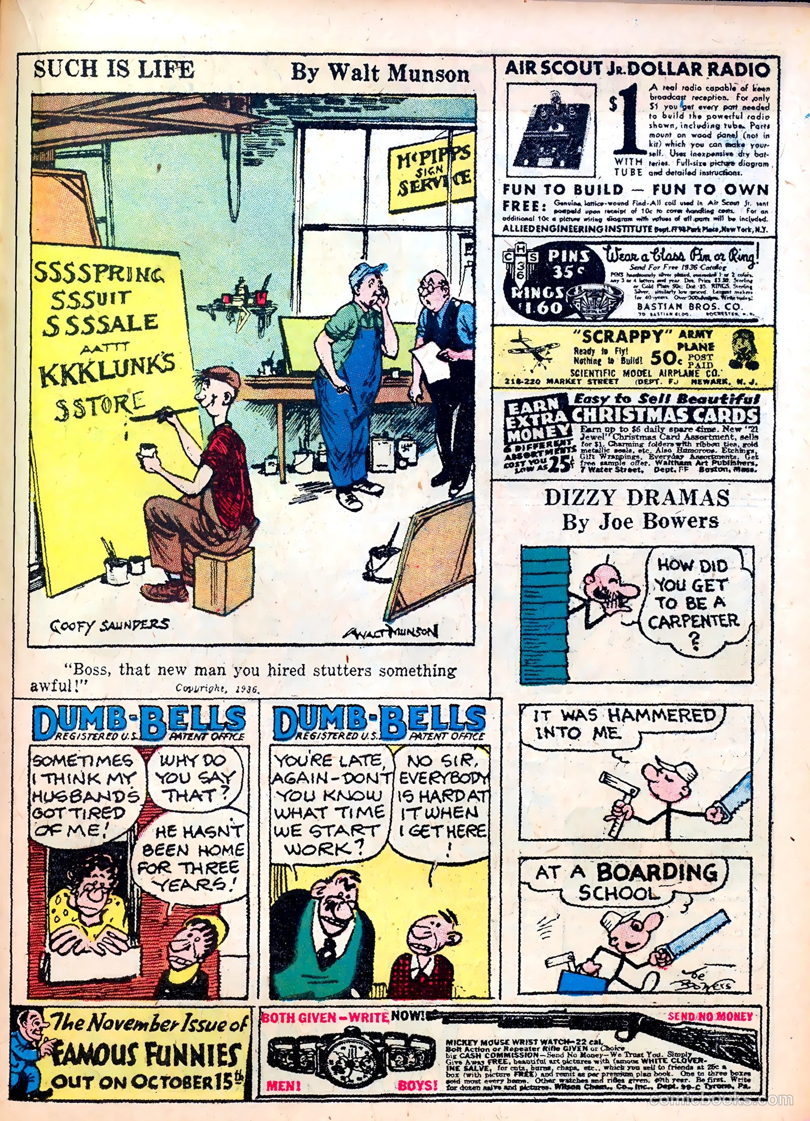 Famous Funnies #27 (1936) — page 39 of 64