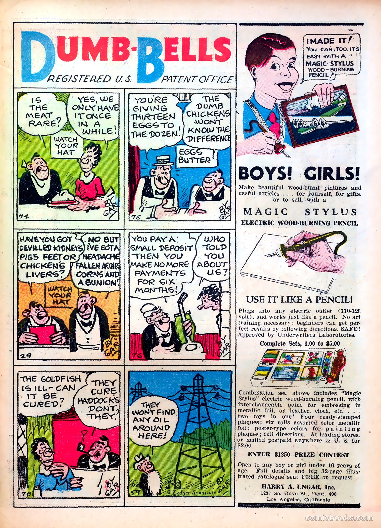 Famous Funnies #28 (1936) — page 11 of 64