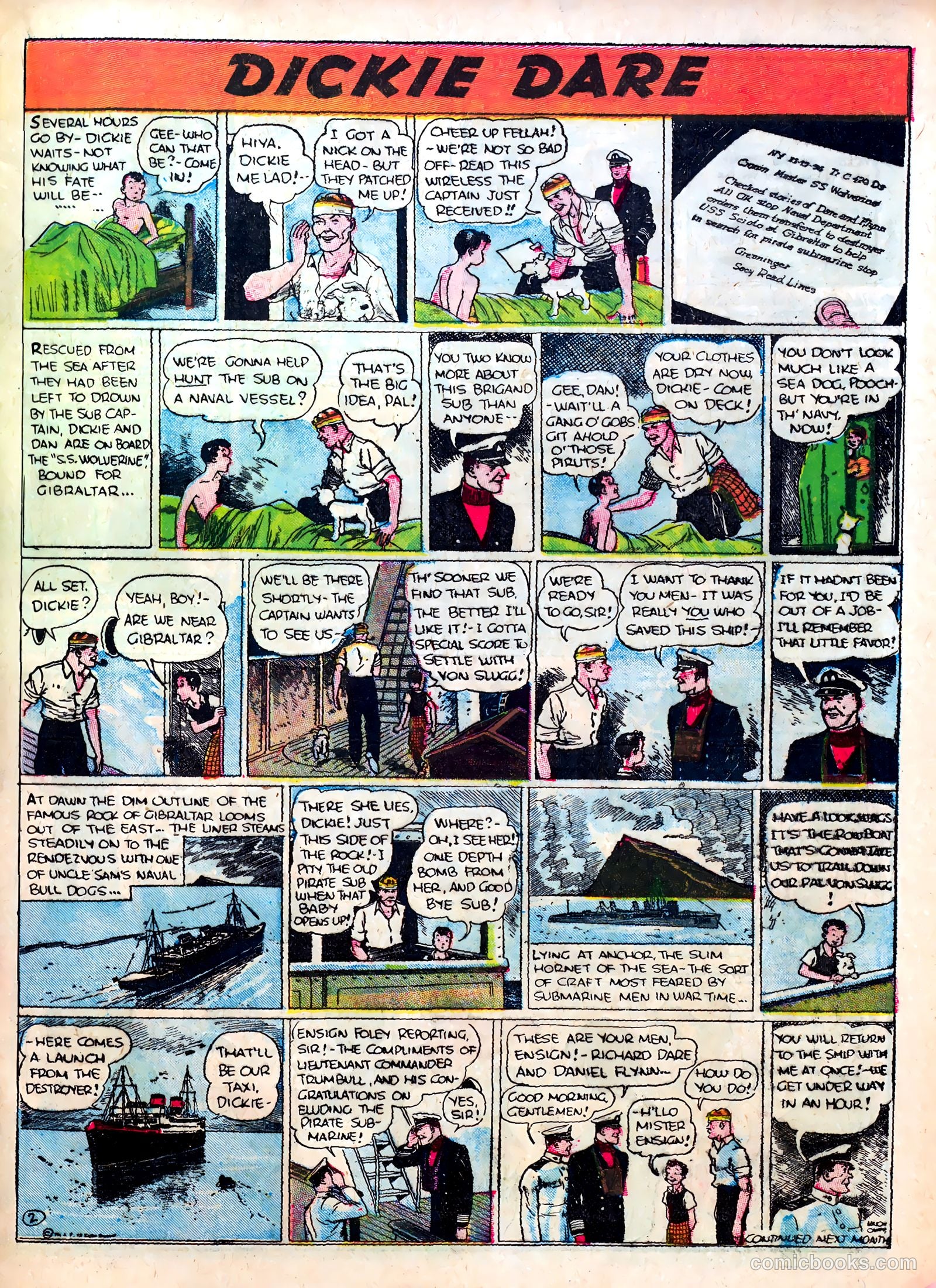 Famous Funnies #28 (1936) — page 19 of 64