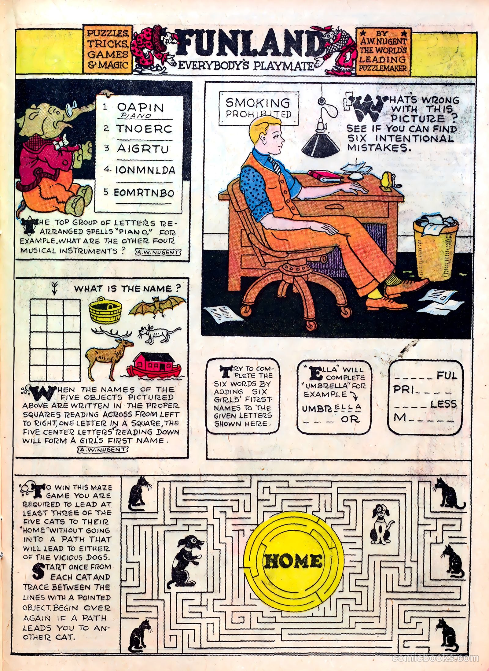 Famous Funnies #28 (1936) — page 21 of 64