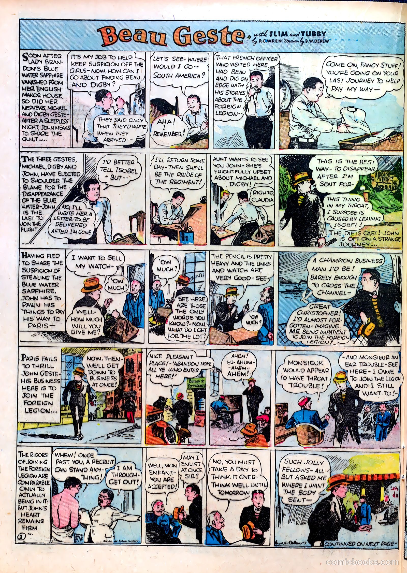 Famous Funnies #28 (1936) — page 24 of 64