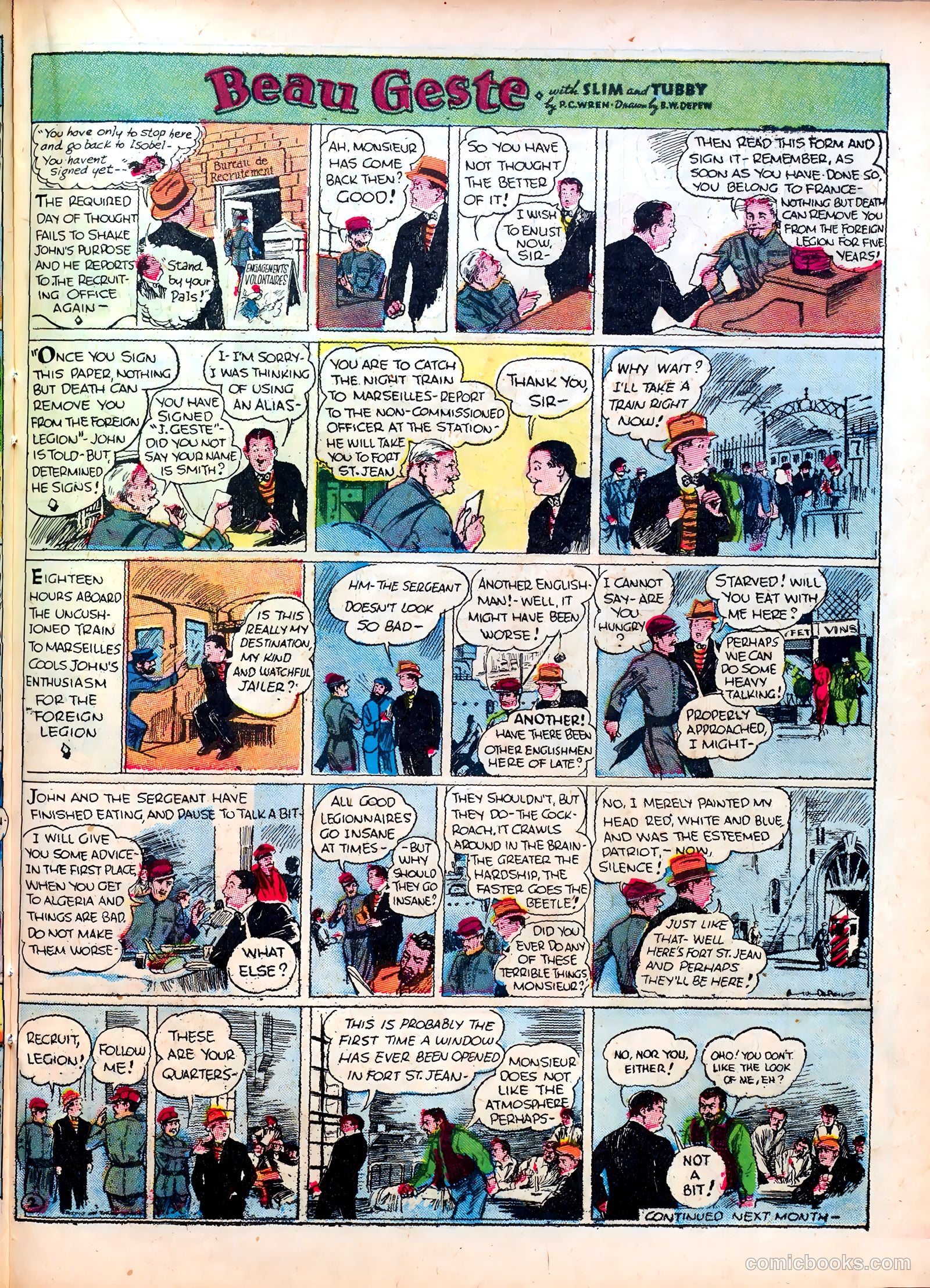 Famous Funnies #28 (1936) — page 25 of 64