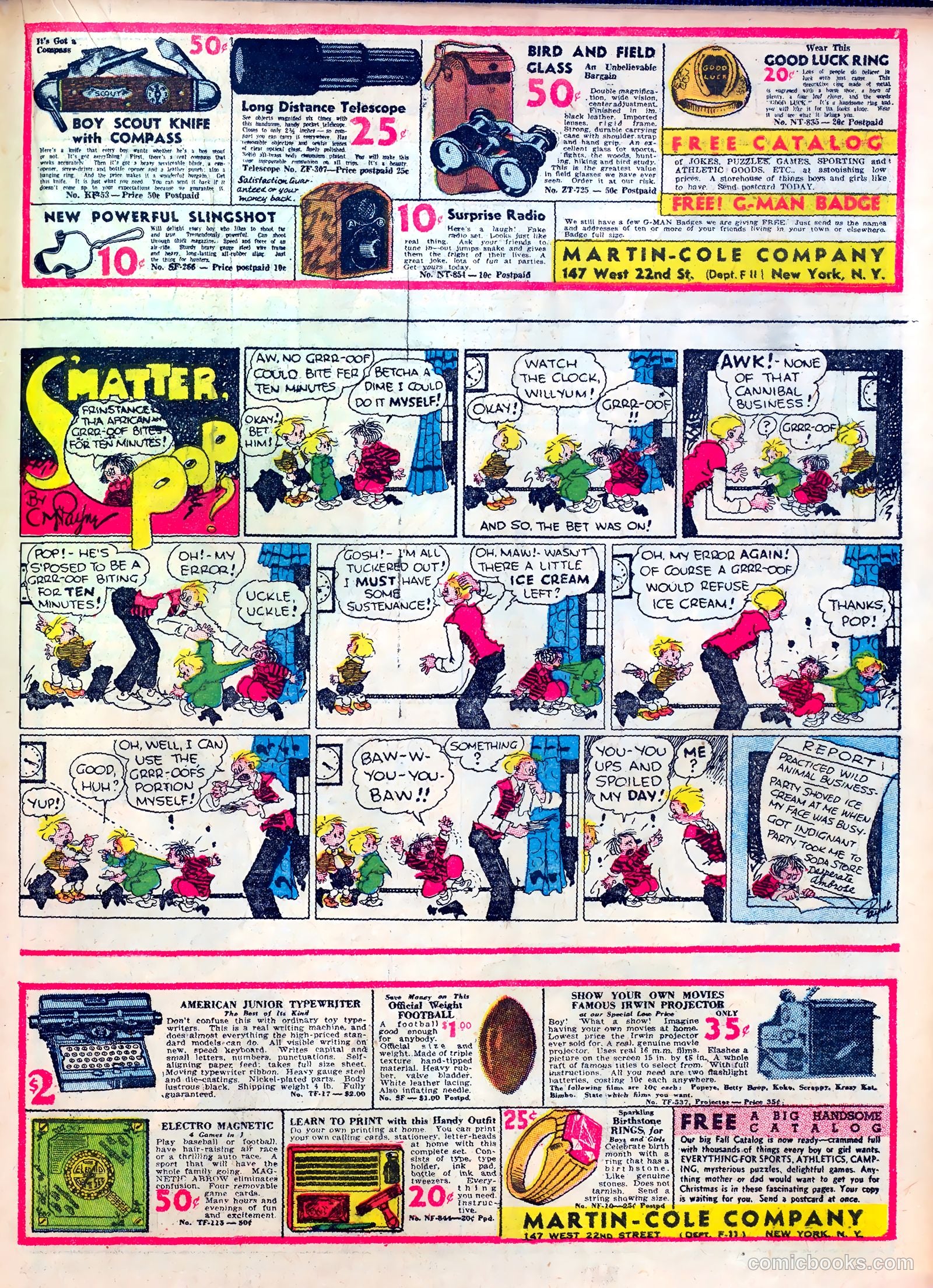 Famous Funnies #28 (1936) — page 31 of 64