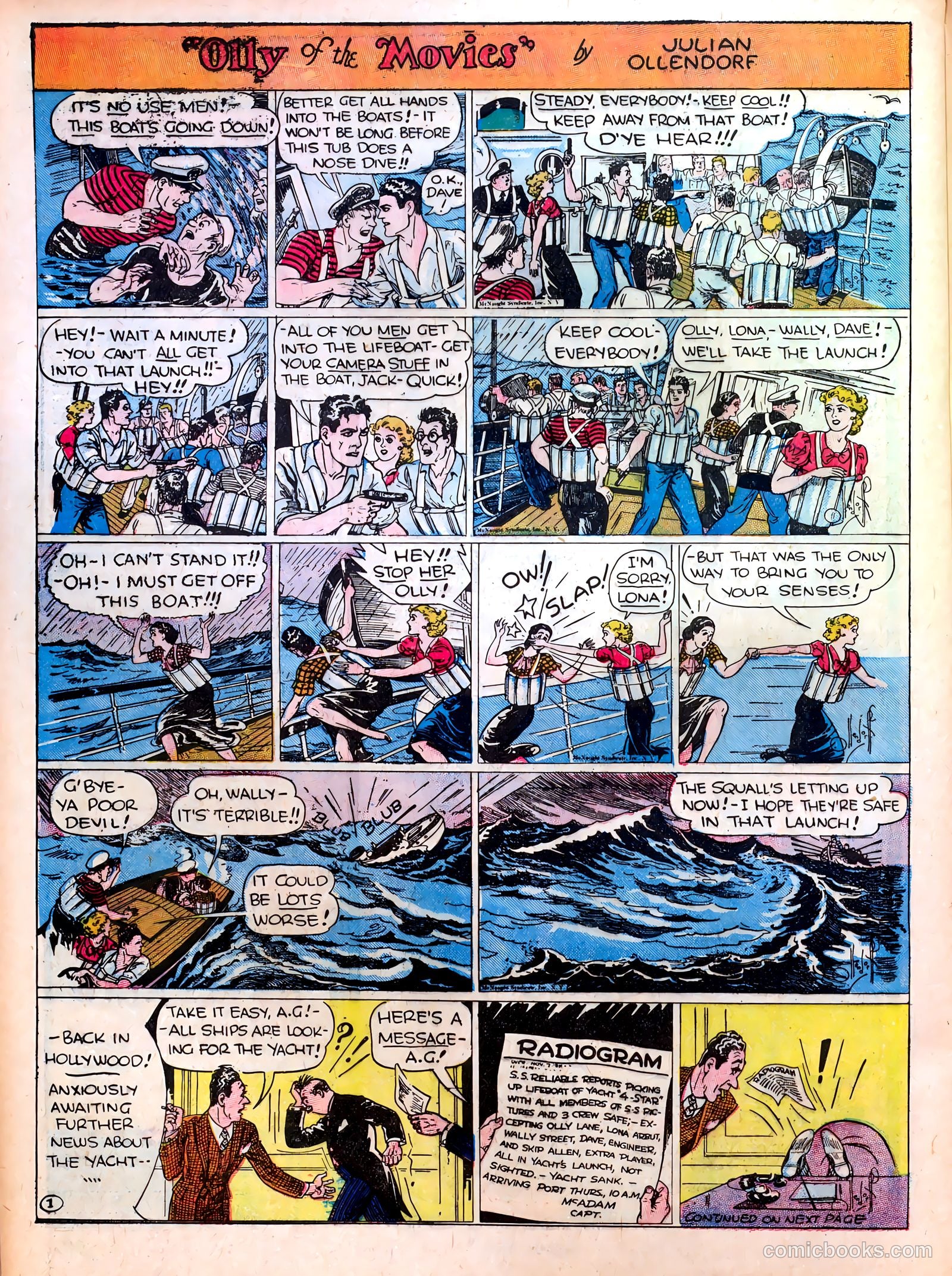 Famous Funnies #28 (1936) — page 40 of 64
