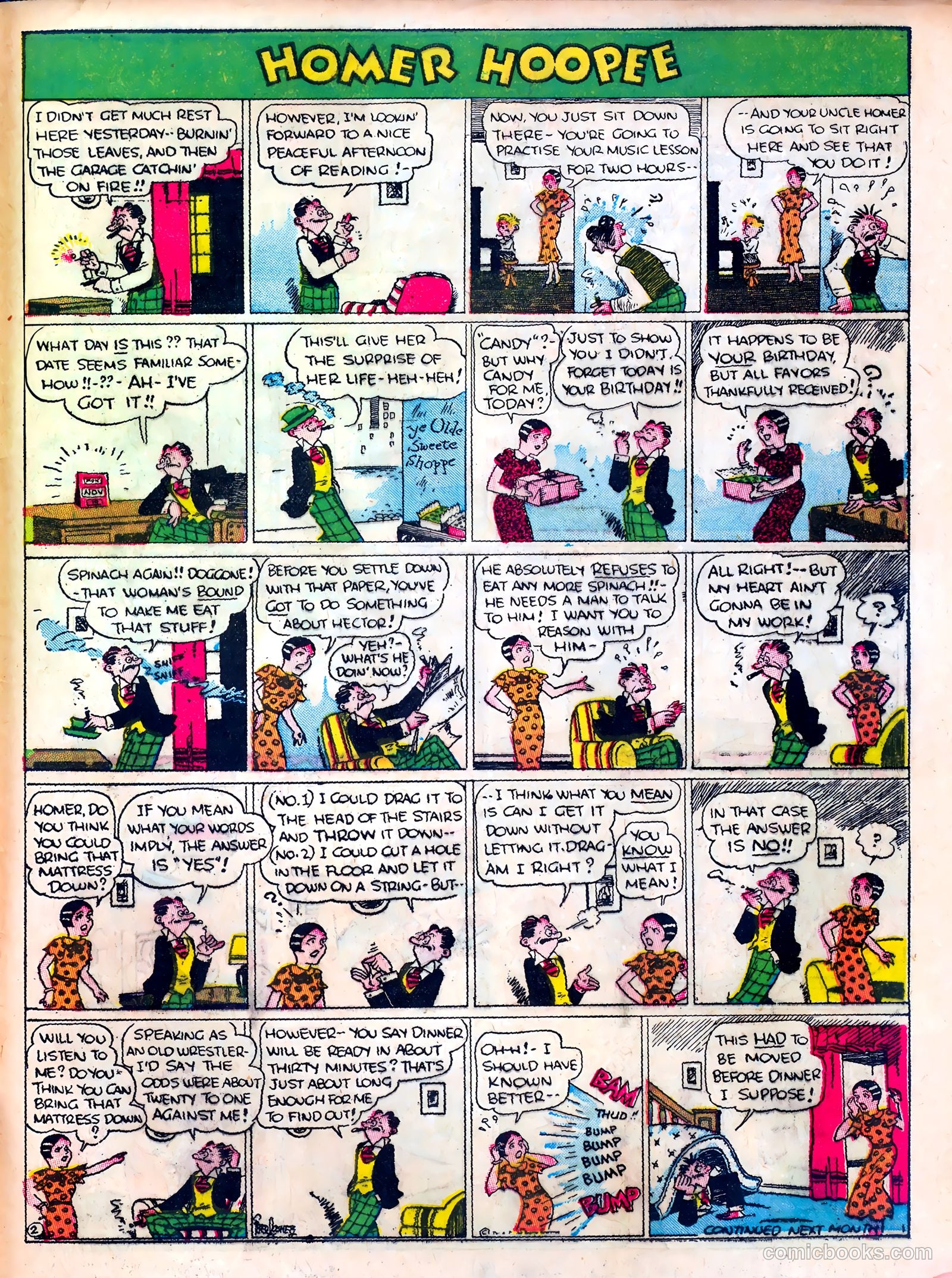 Famous Funnies #28 (1936) — page 59 of 64