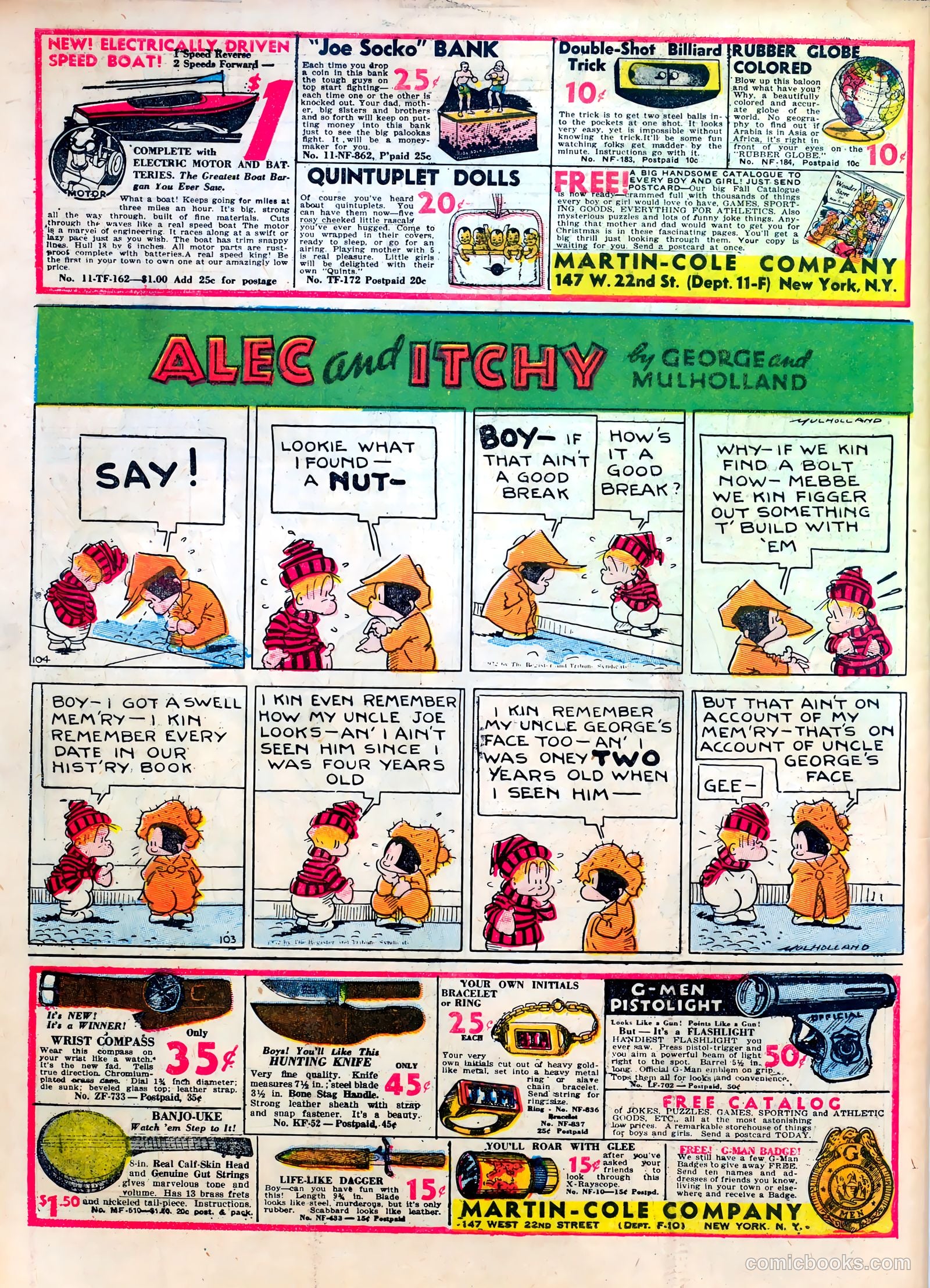 Famous Funnies #28 (1936) — page 62 of 64