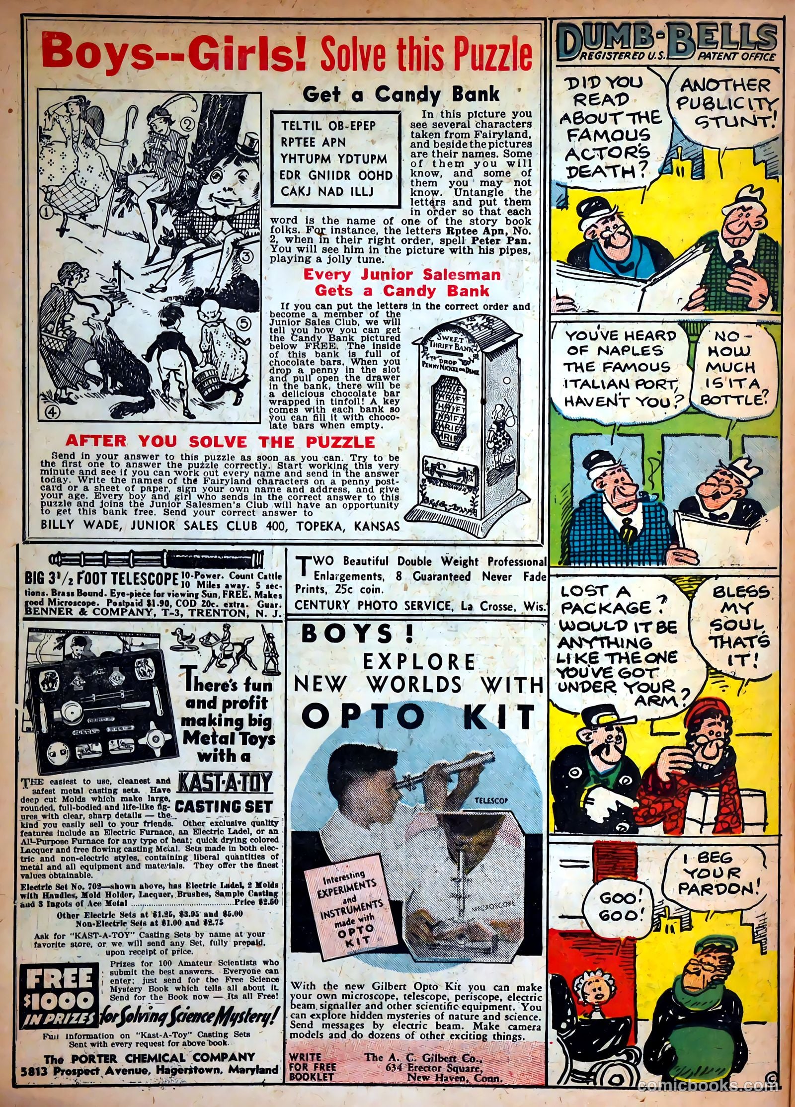 Famous Funnies #29 (1936) — page 28 of 62