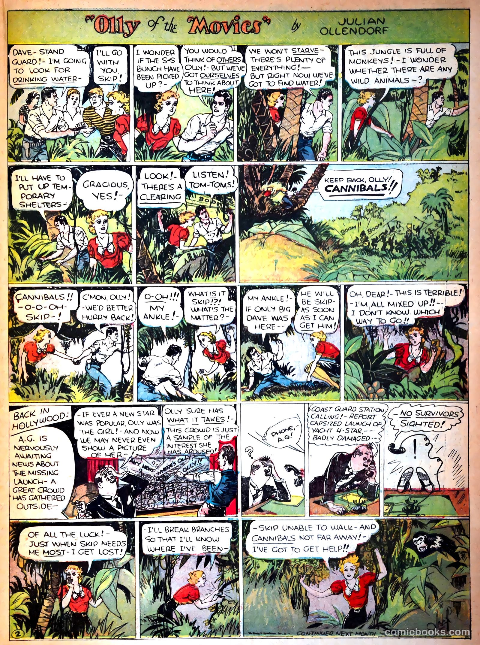 Famous Funnies #29 (1936) — page 40 of 62