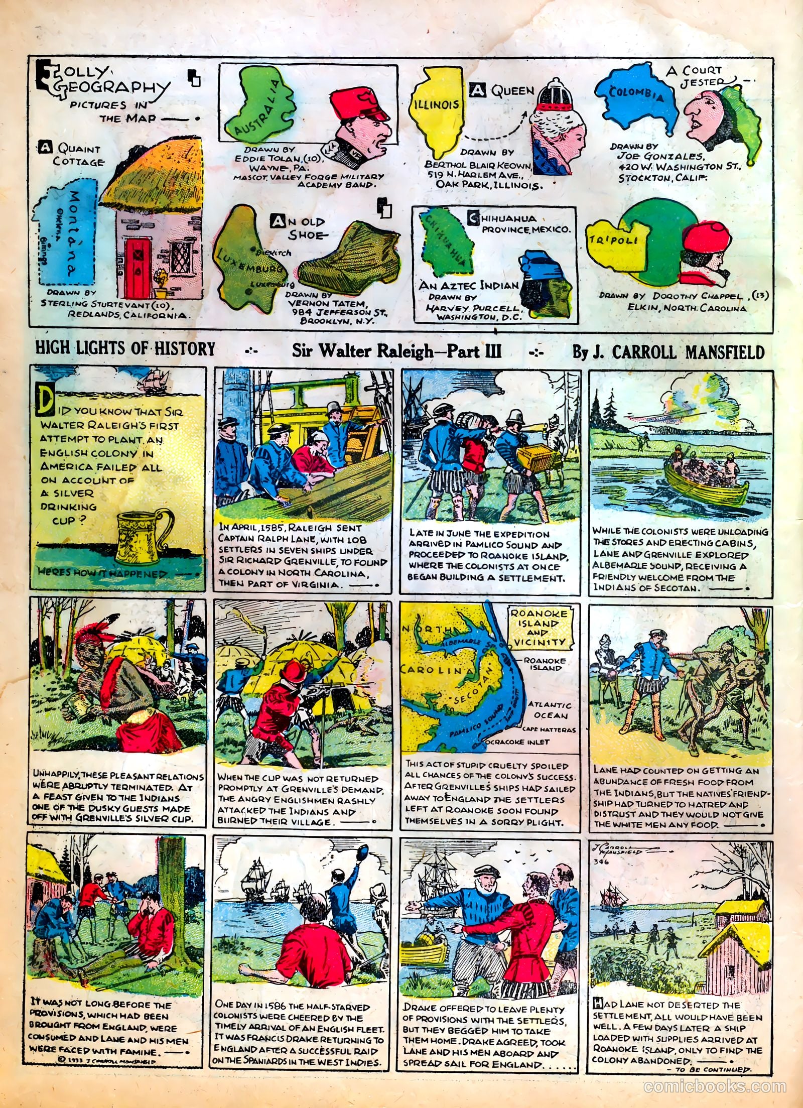 Famous Funnies #3 (1934) — page 16 of 64