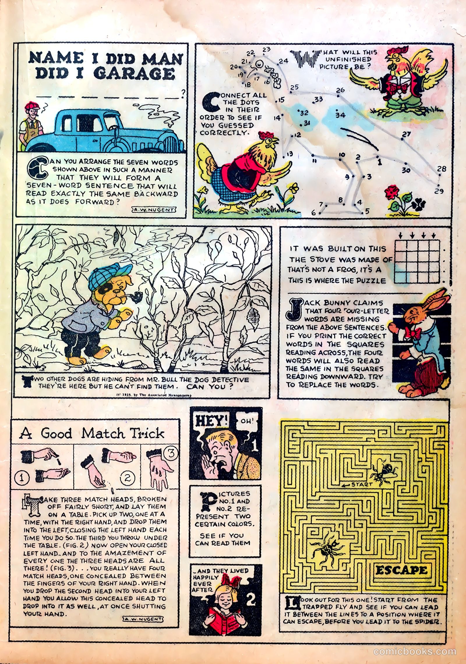 Famous Funnies #3 (1934) — page 31 of 64