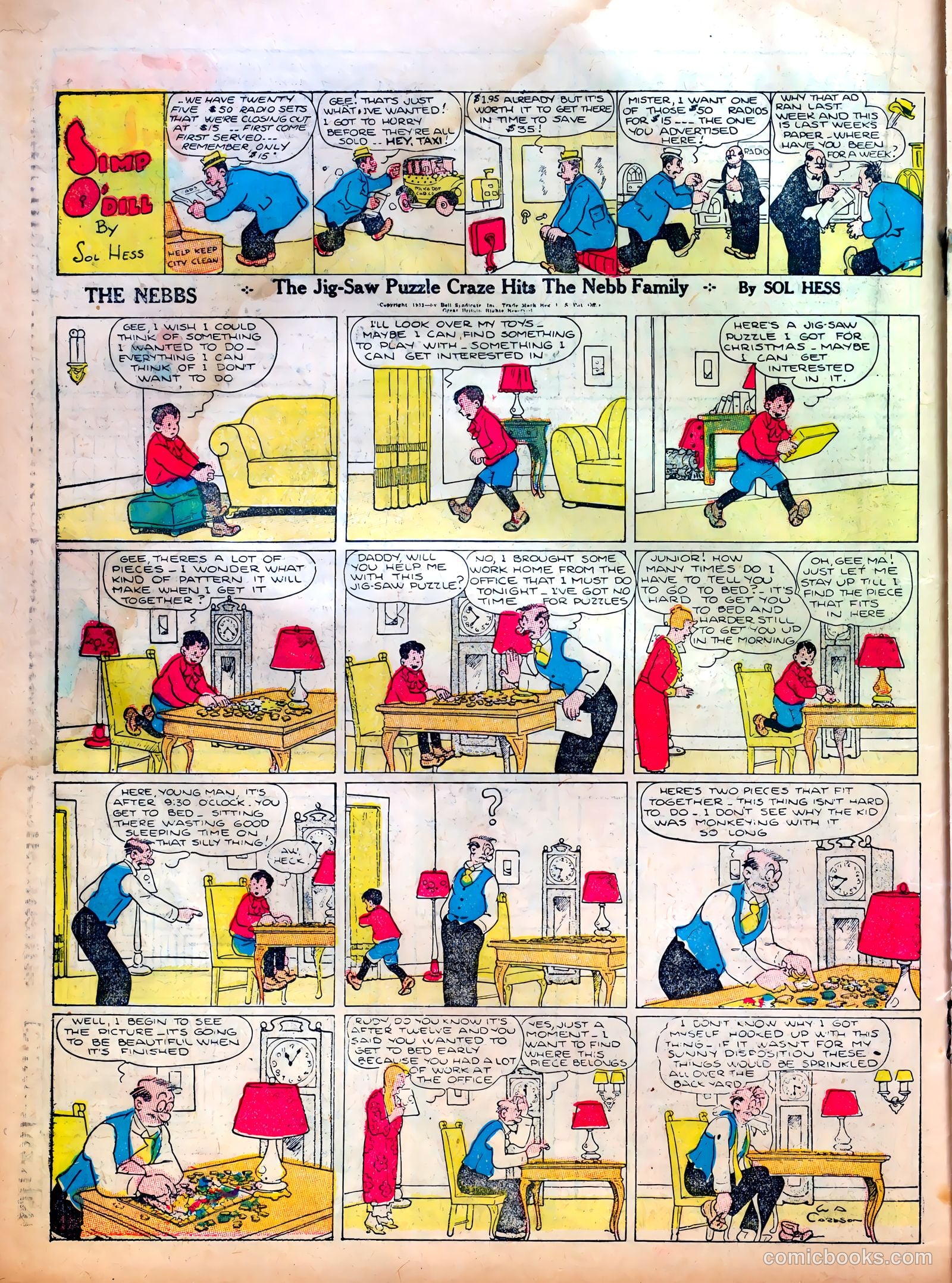 Famous Funnies #3 (1934) — page 32 of 64