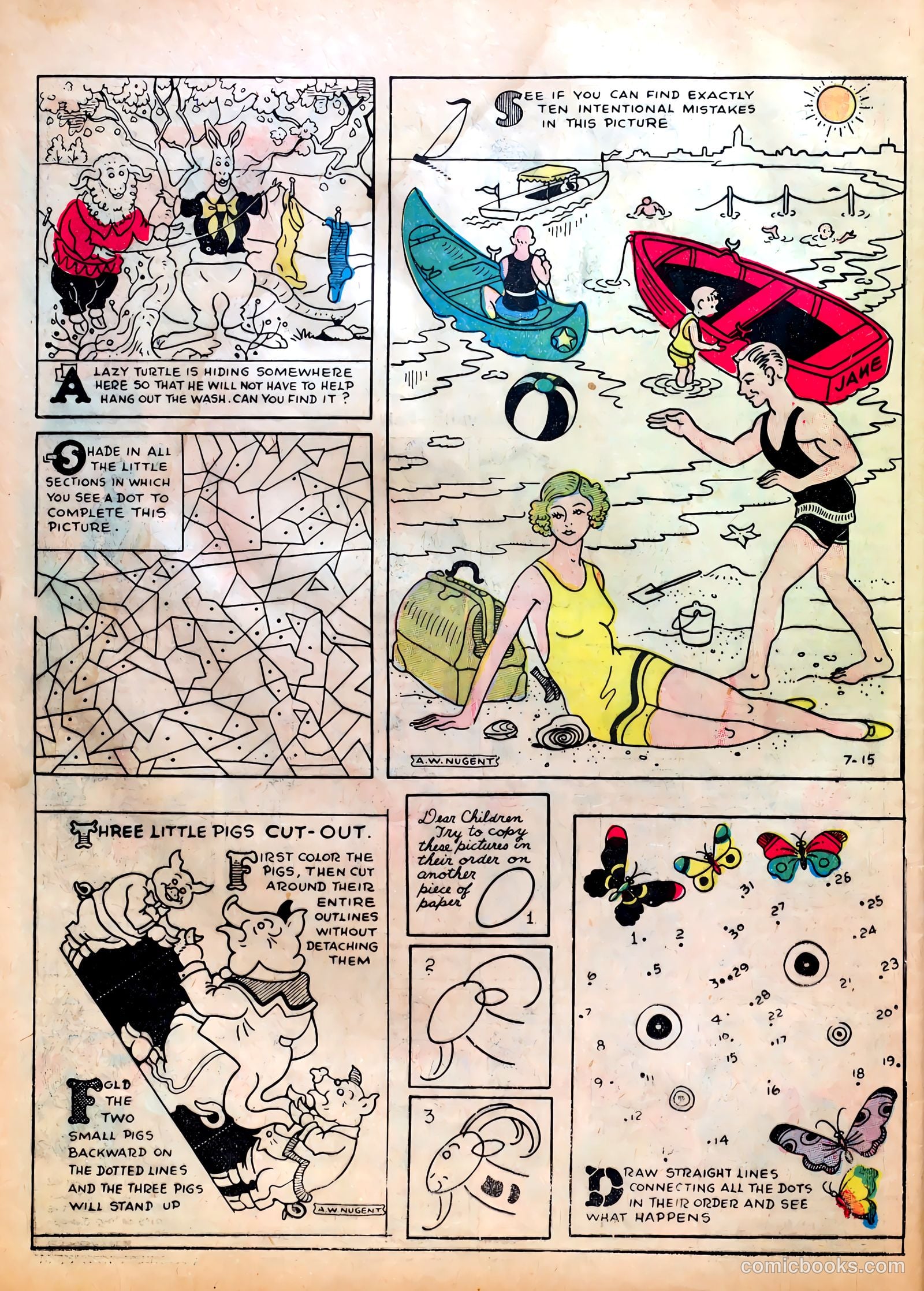 Famous Funnies #3 (1934) — page 48 of 64
