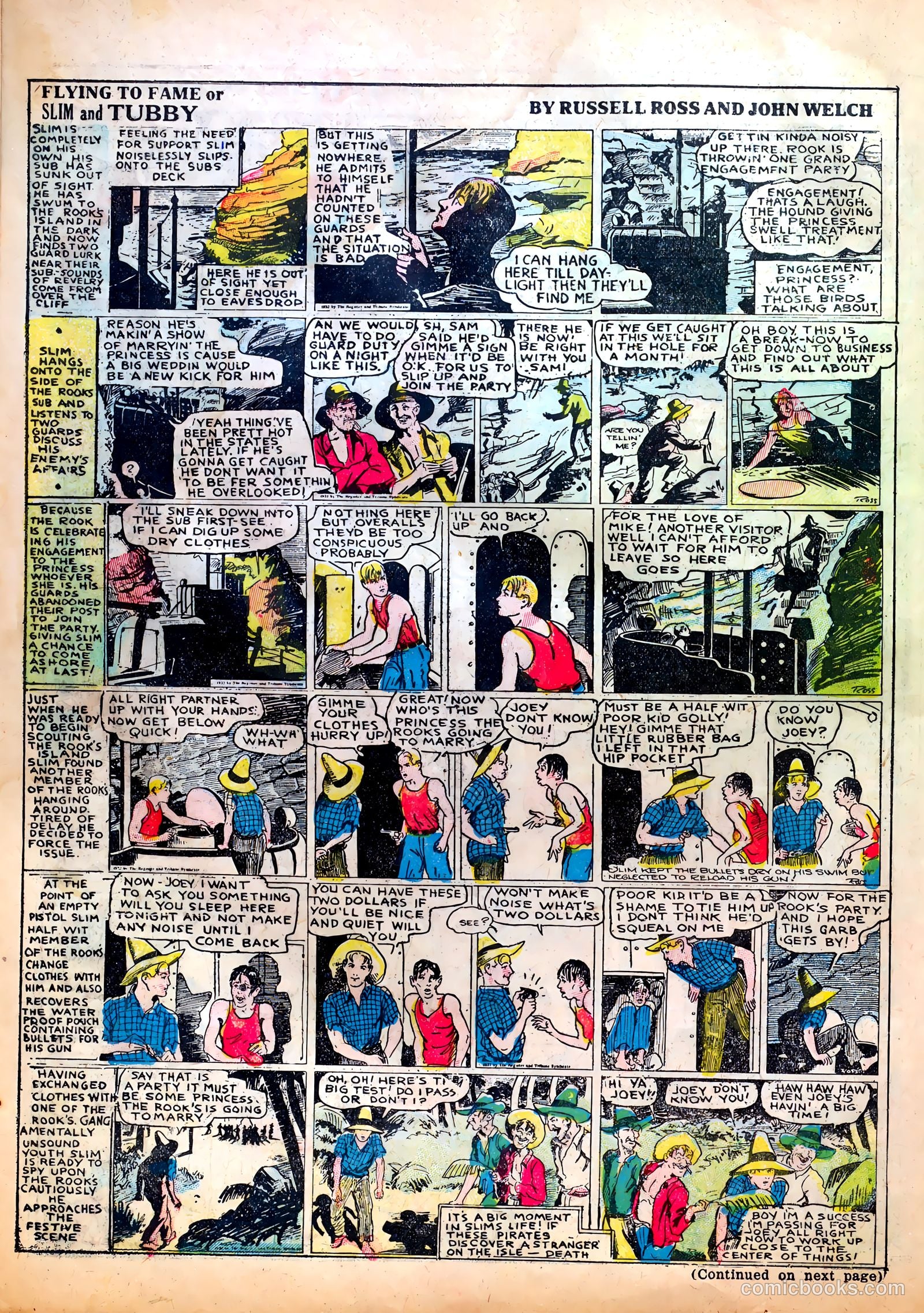 Famous Funnies #3 (1934) — page 52 of 64