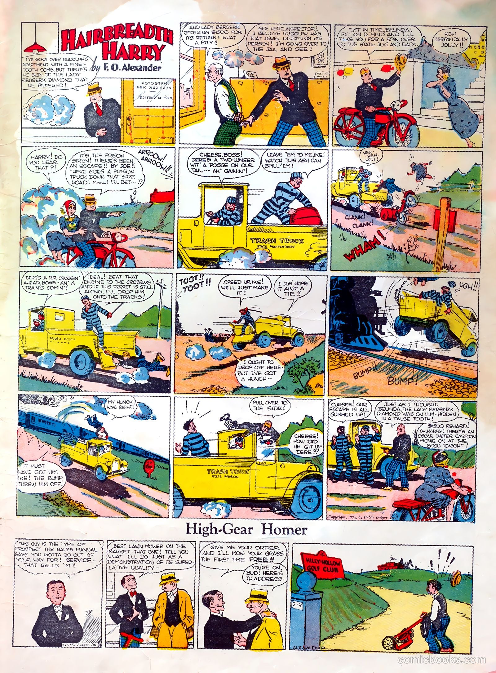 Famous Funnies #3 (1934) — page 63 of 64